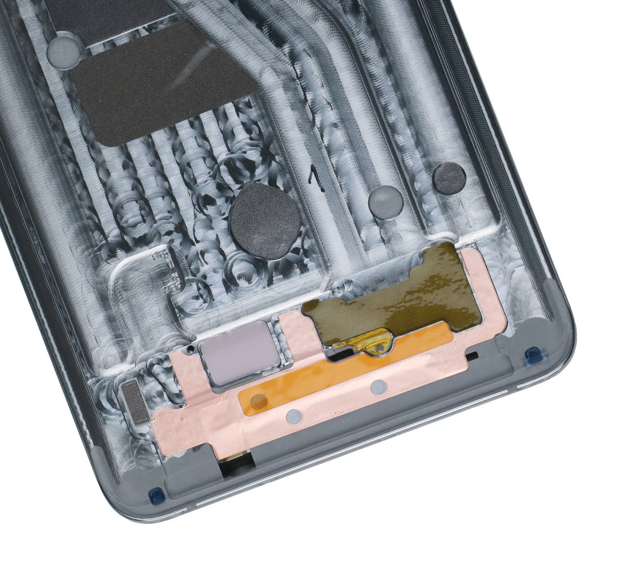 REPLACEMENT FOR SAMSUNG GALAXY S10 5G REAR HOUSING FRAME - SILVER