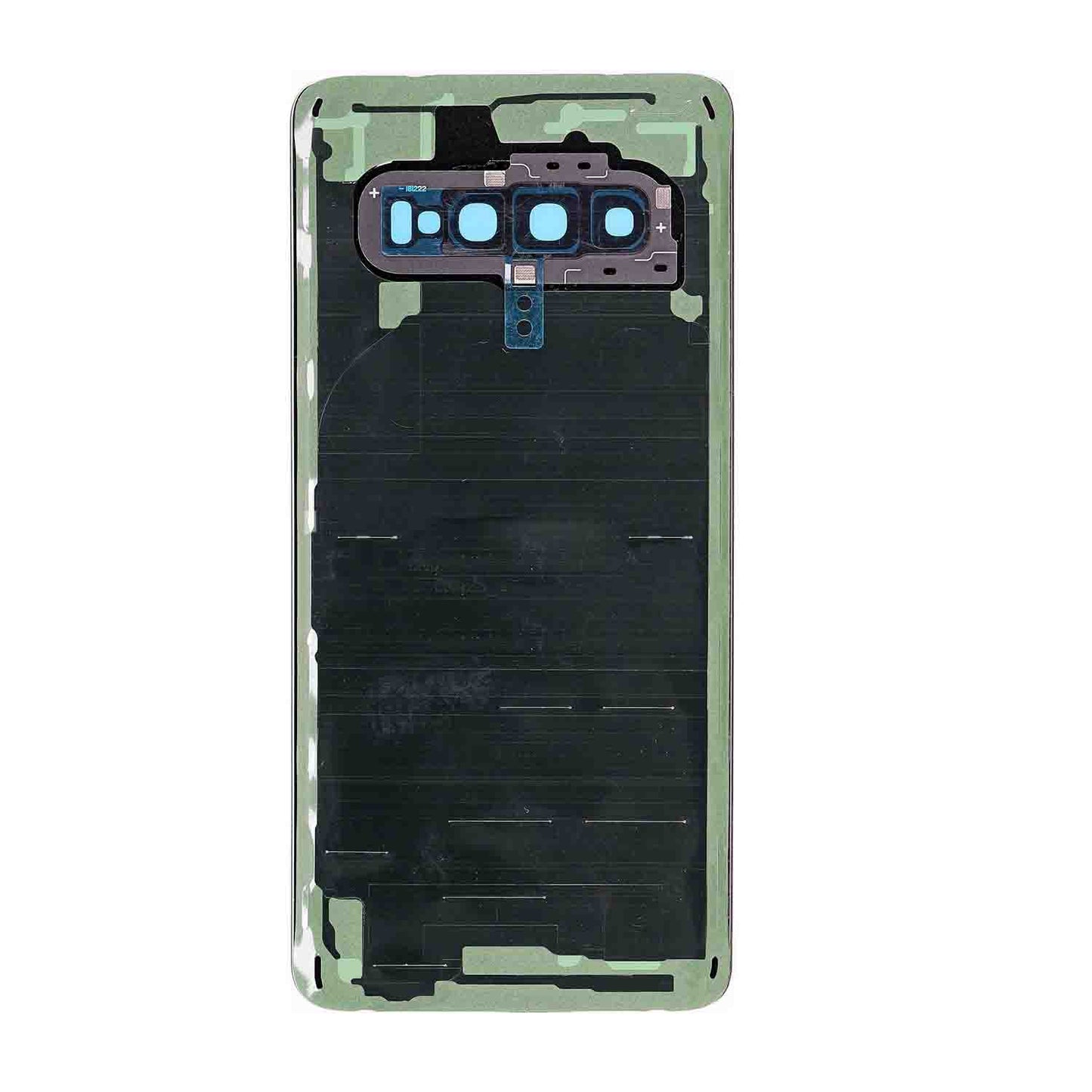 REPLACEMENT FOR SAMSUNG GALAXY S10 BATTERY DOOR - BLACK