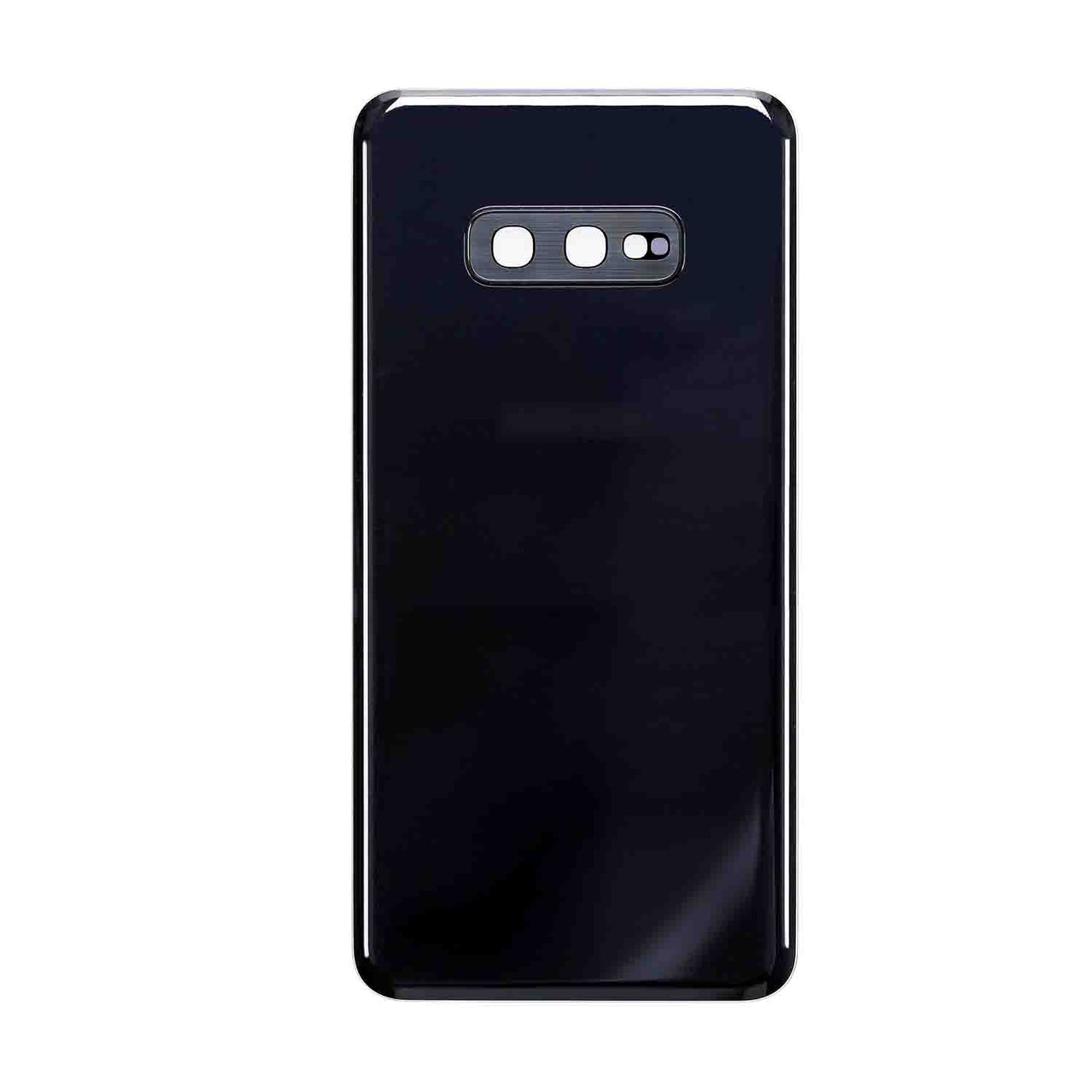 REPLACEMENT FOR SAMSUNG GALAXY S10E BATTERY DOOR - BLACK