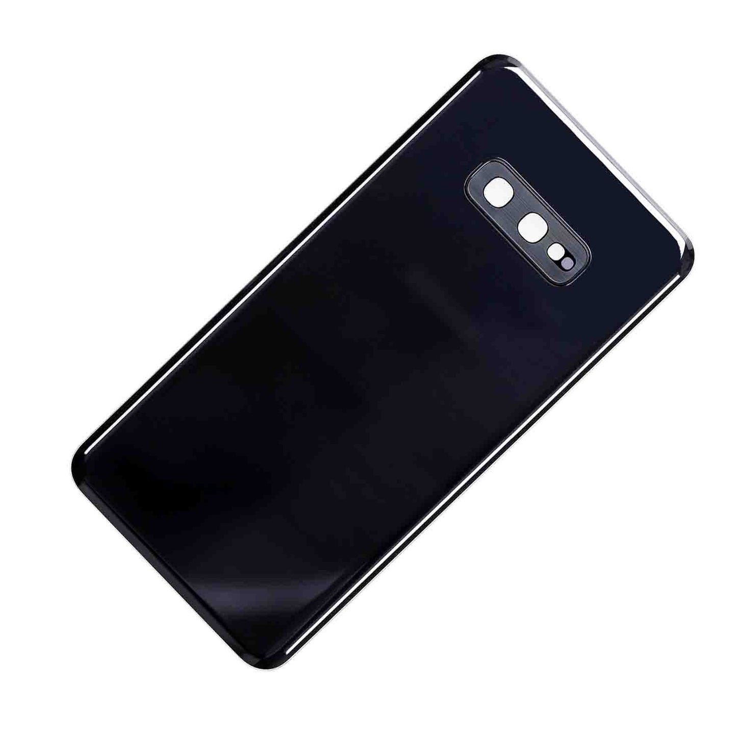REPLACEMENT FOR SAMSUNG GALAXY S10E BATTERY DOOR - BLACK