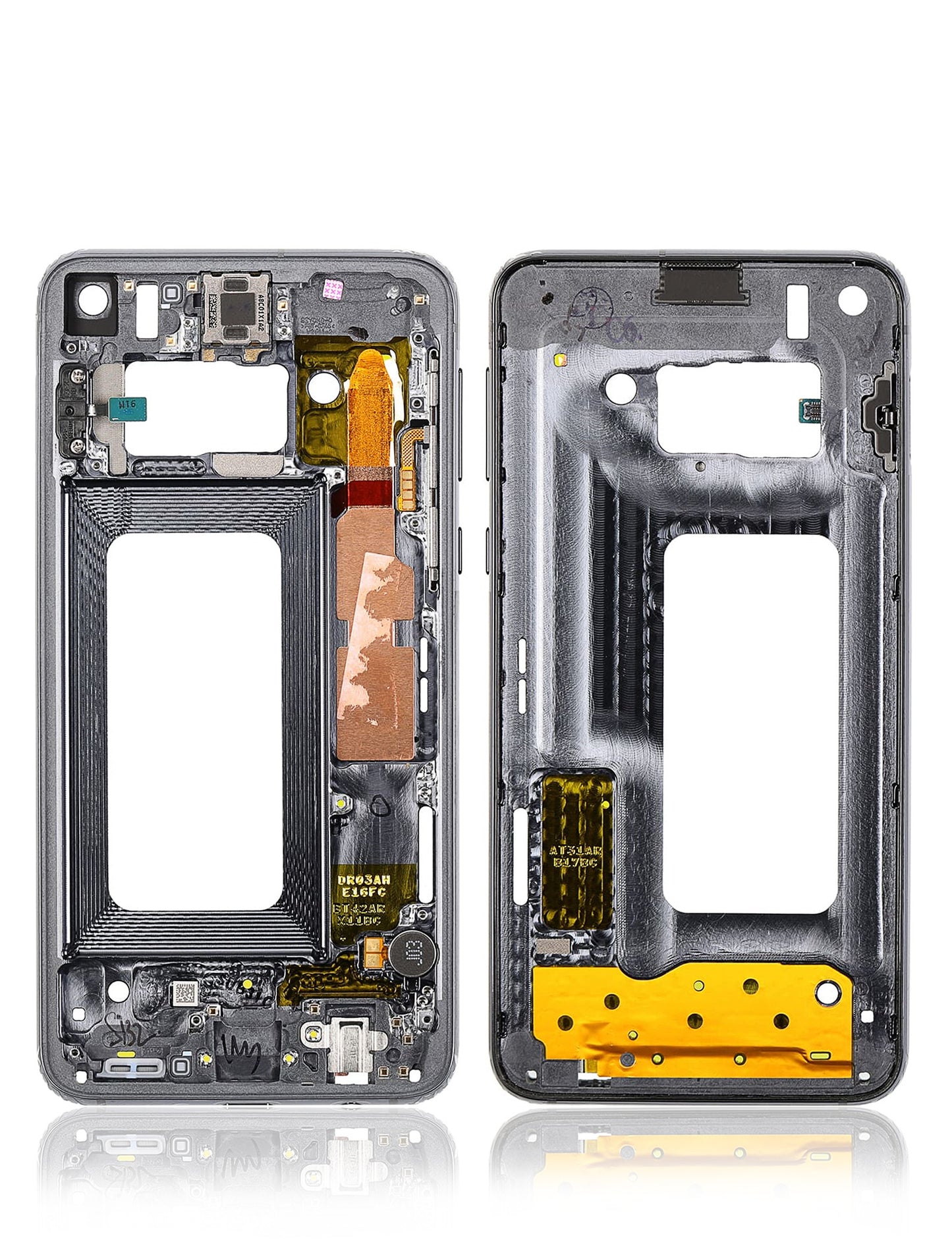 REPLACEMENT FOR SAMSUNG GALAXY S10E REAR HOUSING FRAME - BLACK