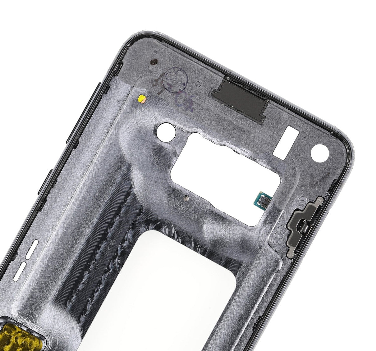 REPLACEMENT FOR SAMSUNG GALAXY S10E REAR HOUSING FRAME - BLACK
