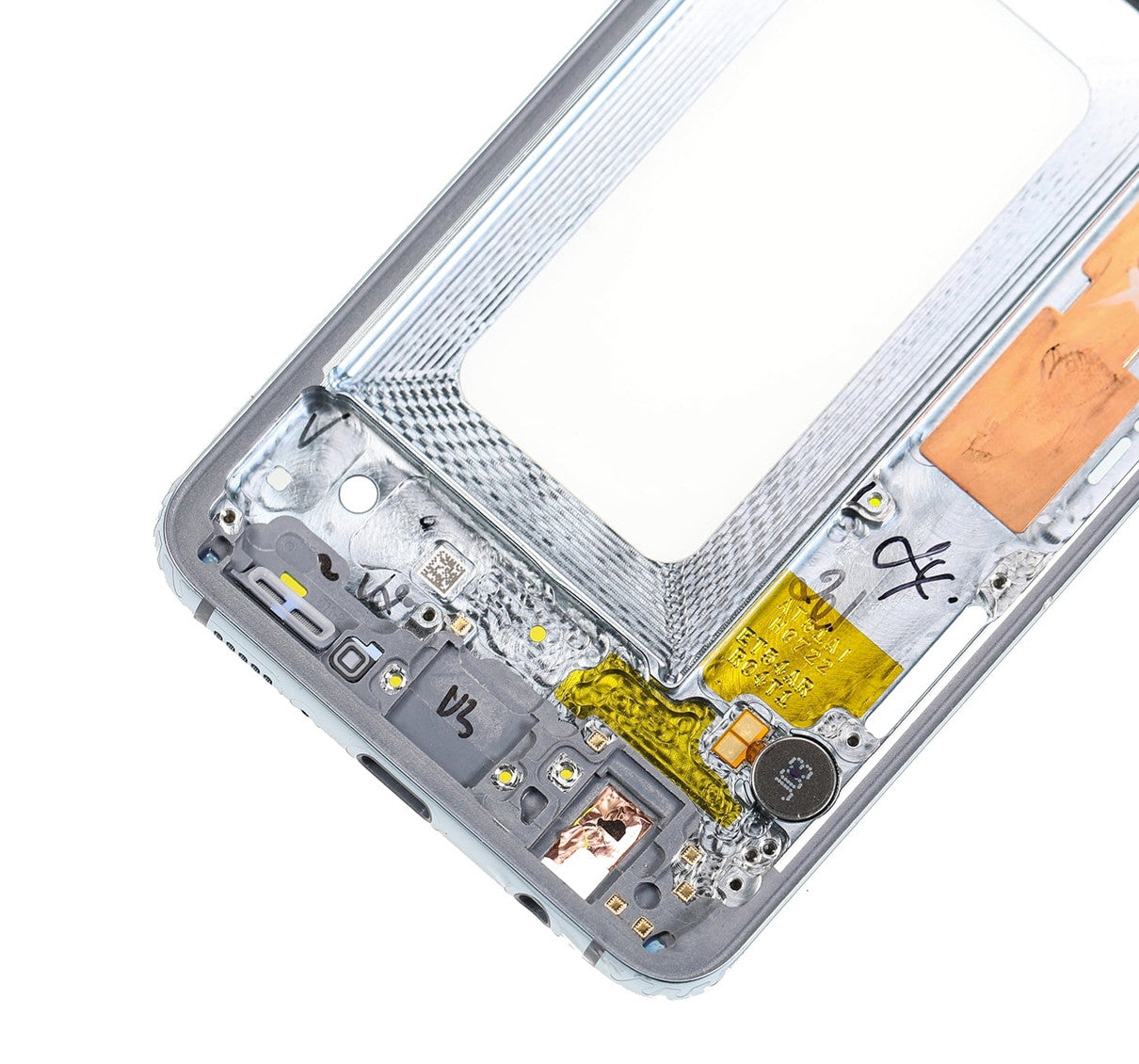 REPLACEMENT FOR SAMSUNG GALAXY S10E REAR HOUSING FRAME - PRISM WHITE
