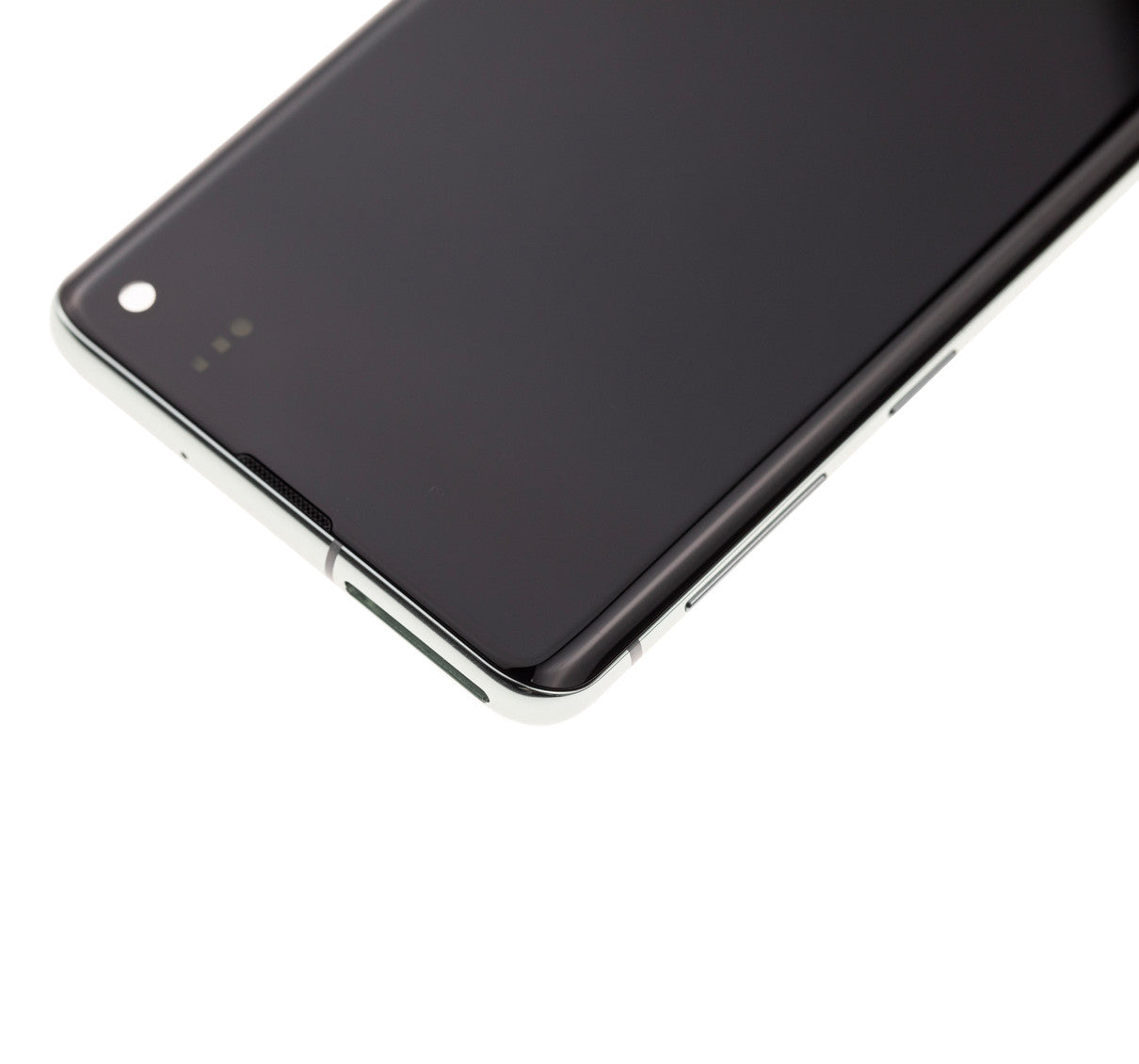 REPLACEMENT FOR SAMSUNG GALAXY S10 OLED SCREEN DIGITIZER ASSEMBLY WITH FRAME - PRISM GREEN