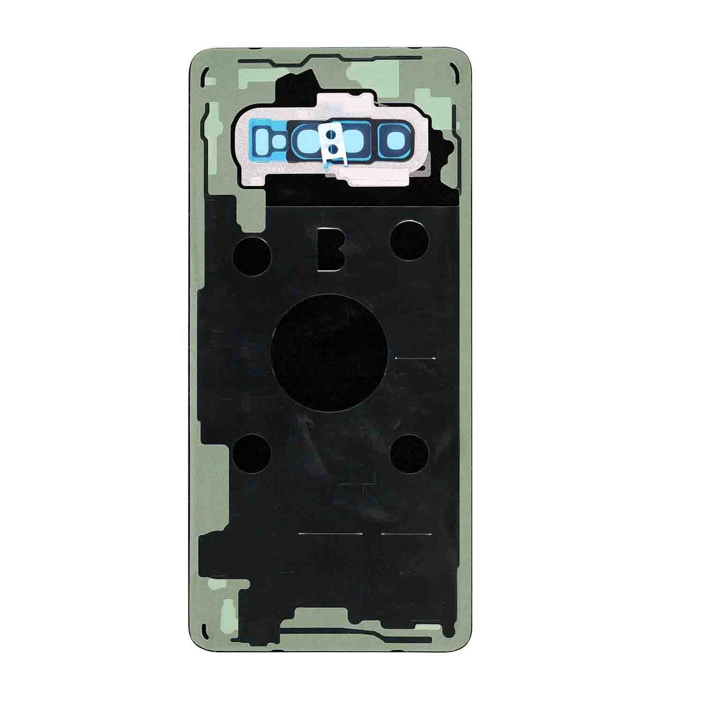 REPLACEMENT FOR SAMSUNG GALAXY S10 PLUS BATTERY DOOR - PRISM WHITE