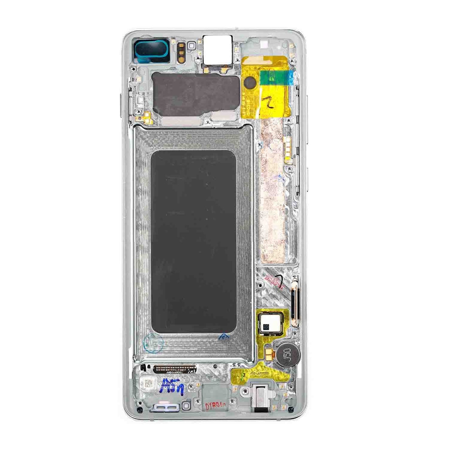 REPLACEMENT FOR SAMSUNG GALAXY S10 PLUS OLED SCREEN DIGITIZER ASSEMBLY WITH FRAME - EMERALD GREEN