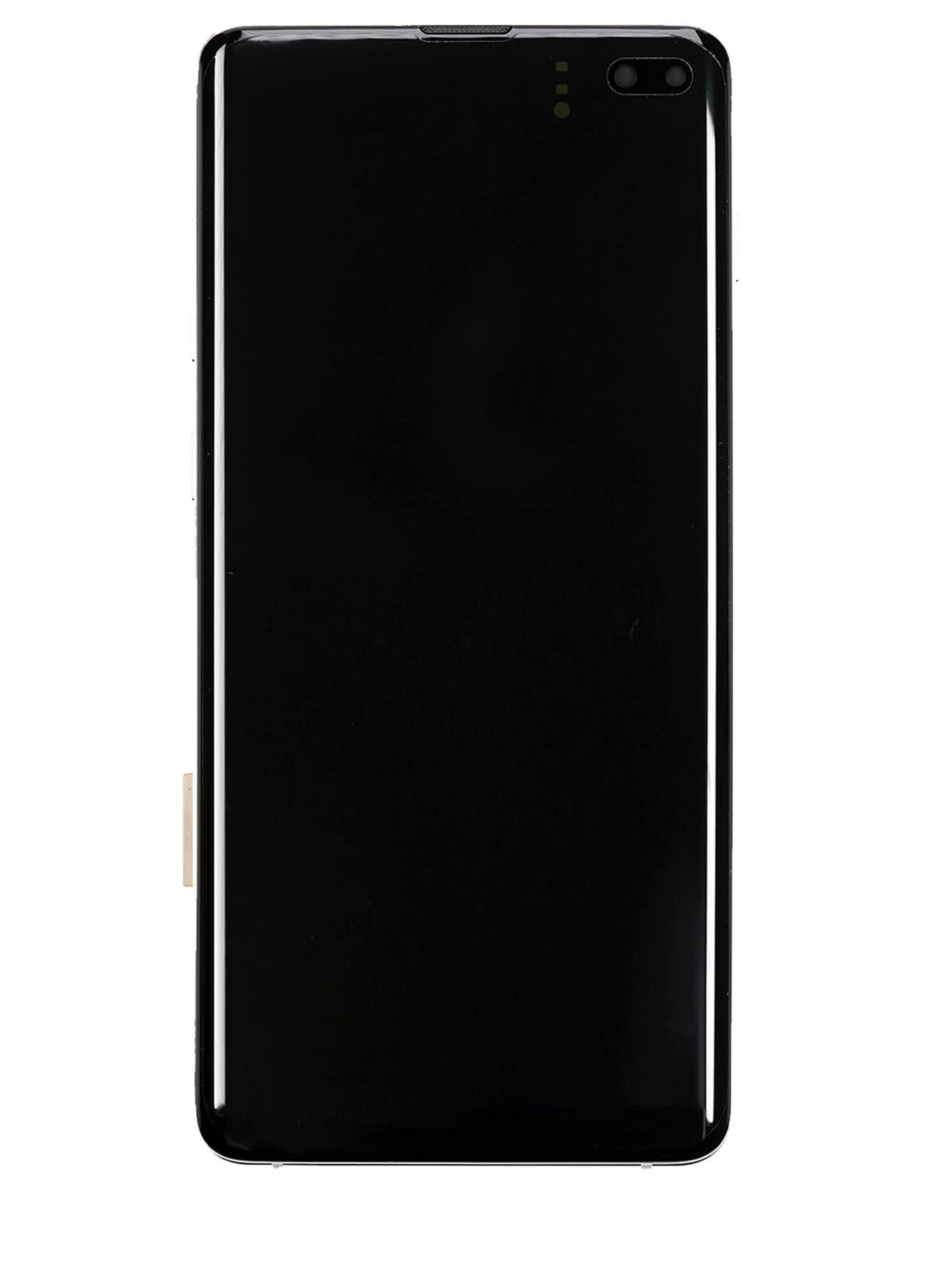 REPLACEMENT FOR SAMSUNG GALAXY S10 PLUS OLED SCREEN DIGITIZER ASSEMBLY WITH FRAME - CERAMIC WHITE