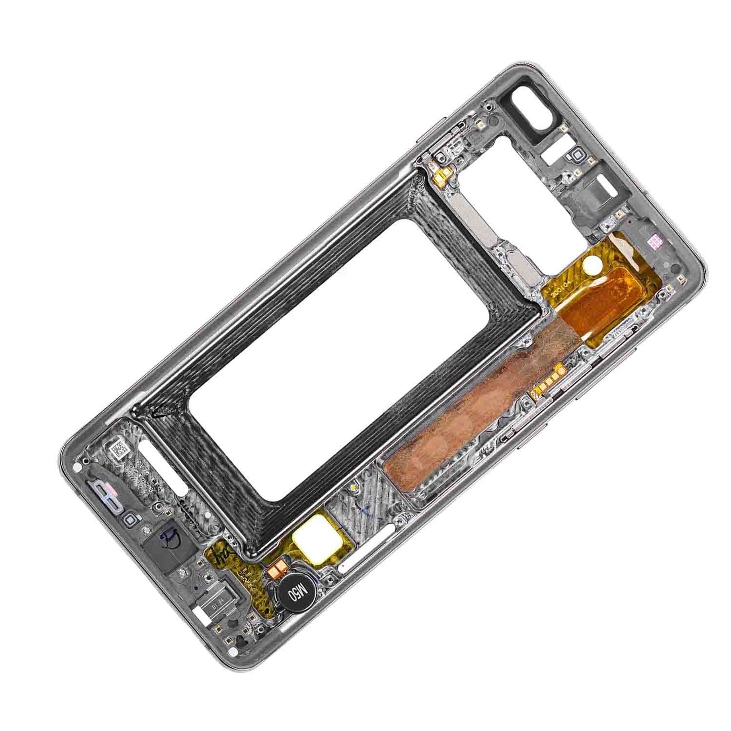 REPLACEMENT FOR SAMSUNG GALAXY S10/S10 PLUS REAR HOUSING FRAME - GRAY