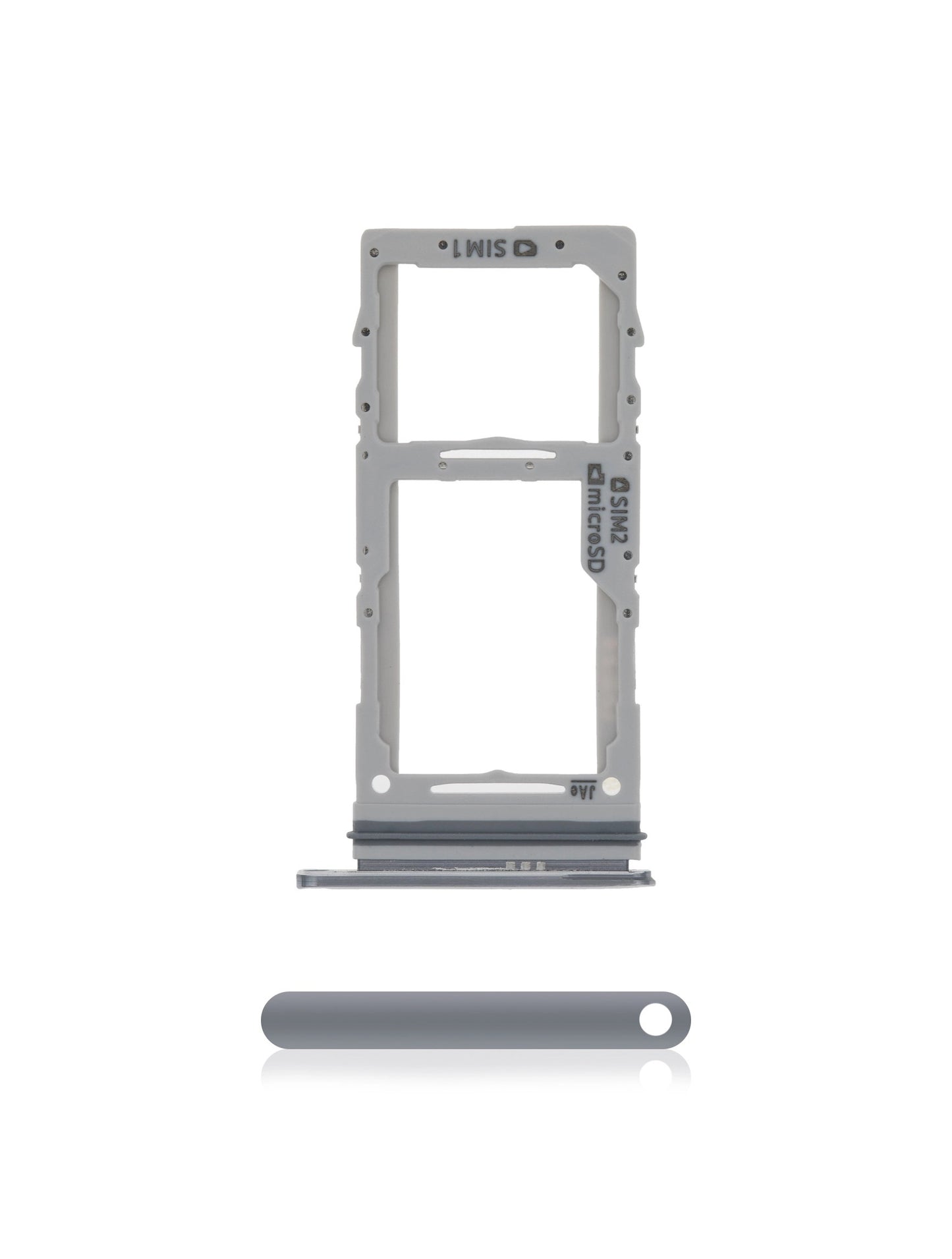 REPLACEMENT FOR SAMSUNG GALAXY S20 DUAL SIM CARD TRAY - GRAY