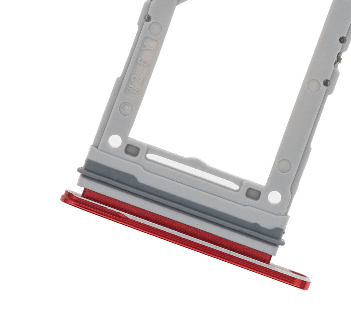 REPLACEMENT FOR SAMSUNG GALAXY S20 DUAL SIM CARD TRAY - RED