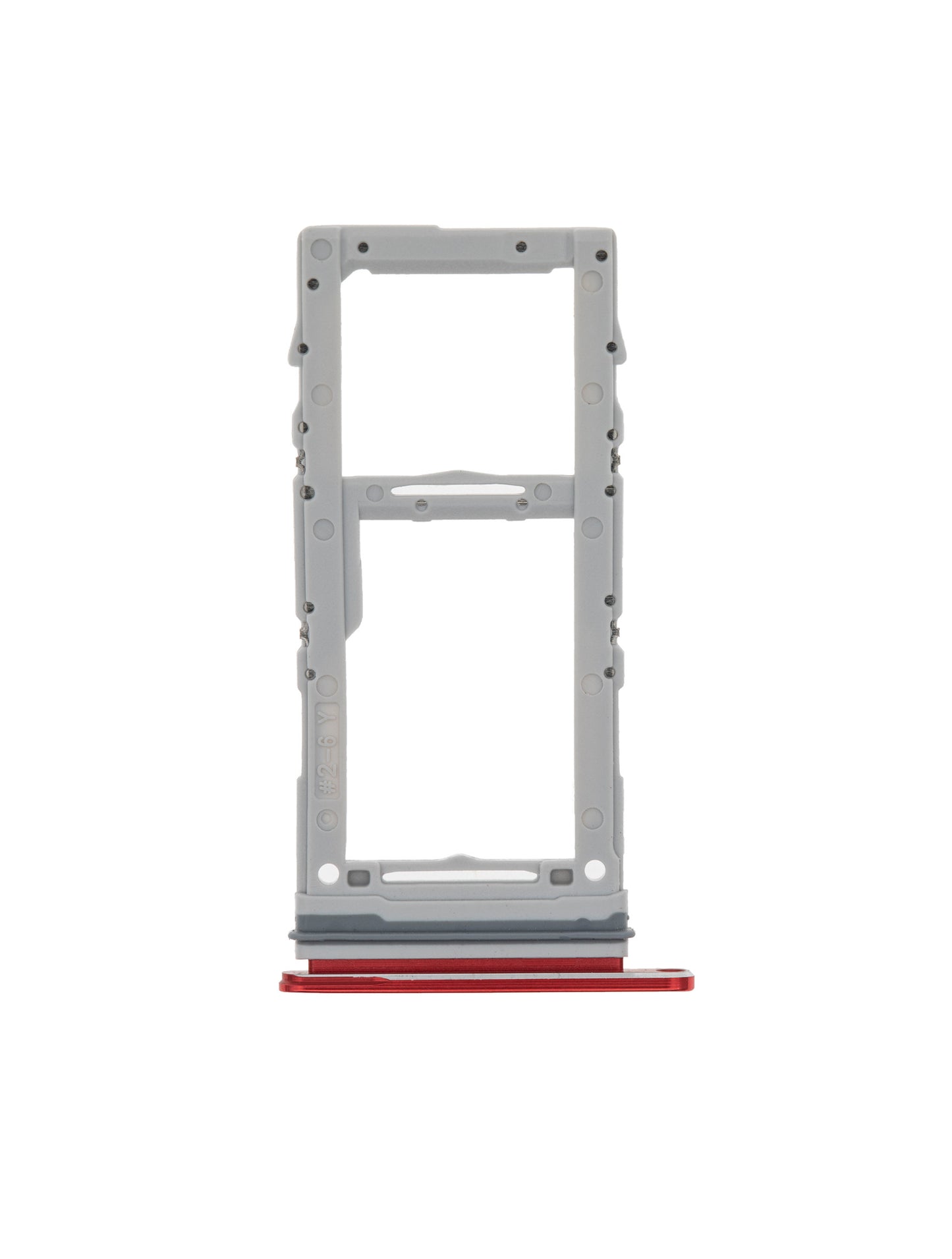 REPLACEMENT FOR SAMSUNG GALAXY S20 DUAL SIM CARD TRAY - RED