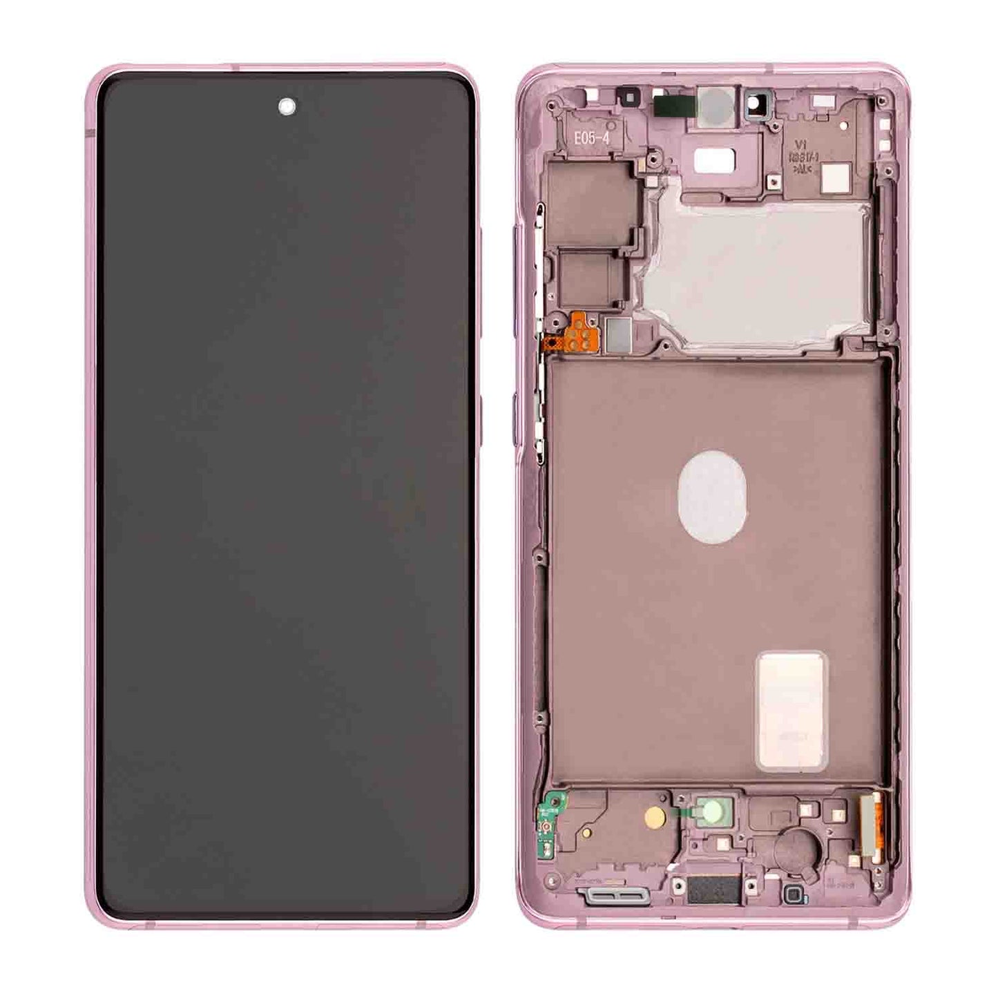 REPLACEMENT FOR SAMSUNG GALAXY S20 FE 5G OLED SCREEN ASSEMBLY WITH FRAME - CLOUD LAVENDER