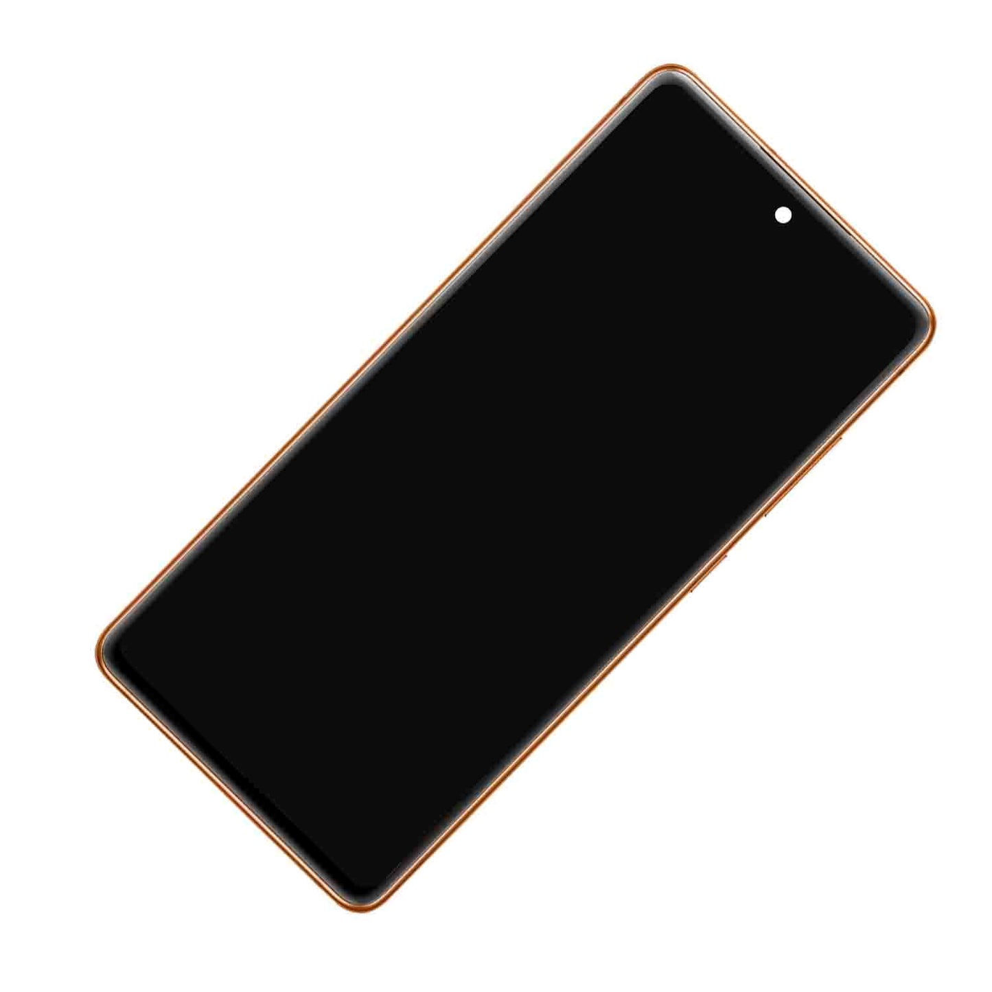 REPLACEMENT FOR SAMSUNG GALAXY S20 FE 5G OLED SCREEN ASSEMBLY WITH FRAME - CLOUD ORANGE