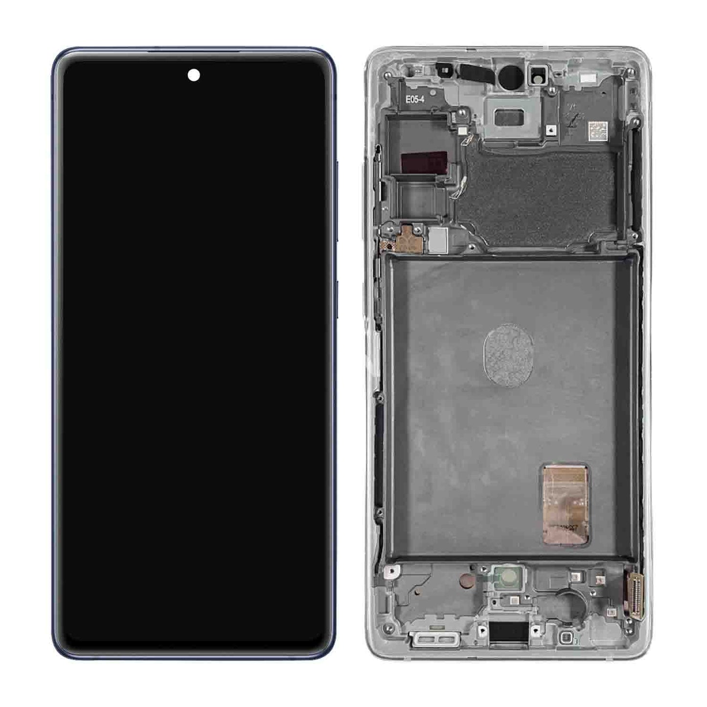 REPLACEMENT FOR SAMSUNG GALAXY S20 FE 5G OLED SCREEN ASSEMBLY WITH FRAME - CLOUD WHITE