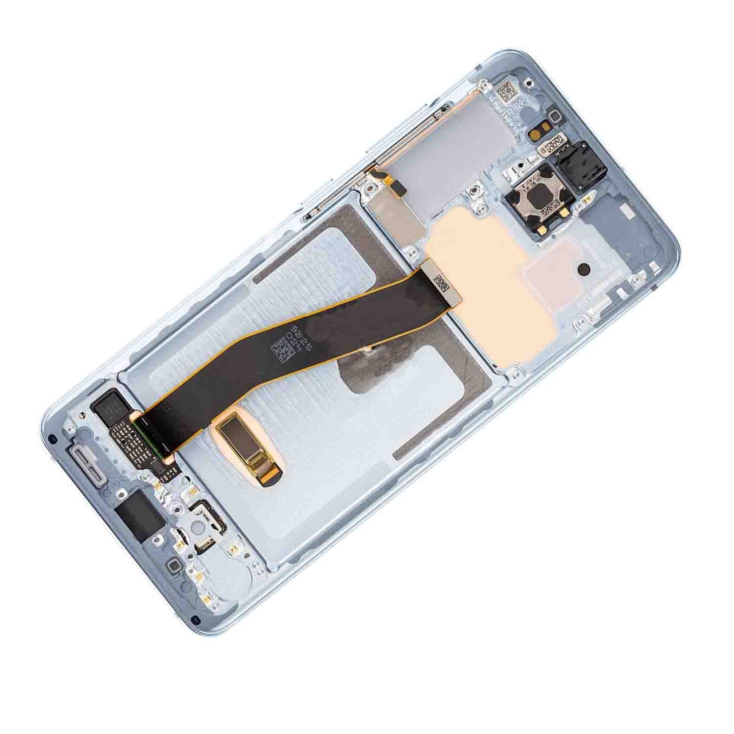 REPLACEMENT FOR SAMSUNG GALAXY S20 LCD SCREEN ASSEMBLY WITH FRAME - BLUE