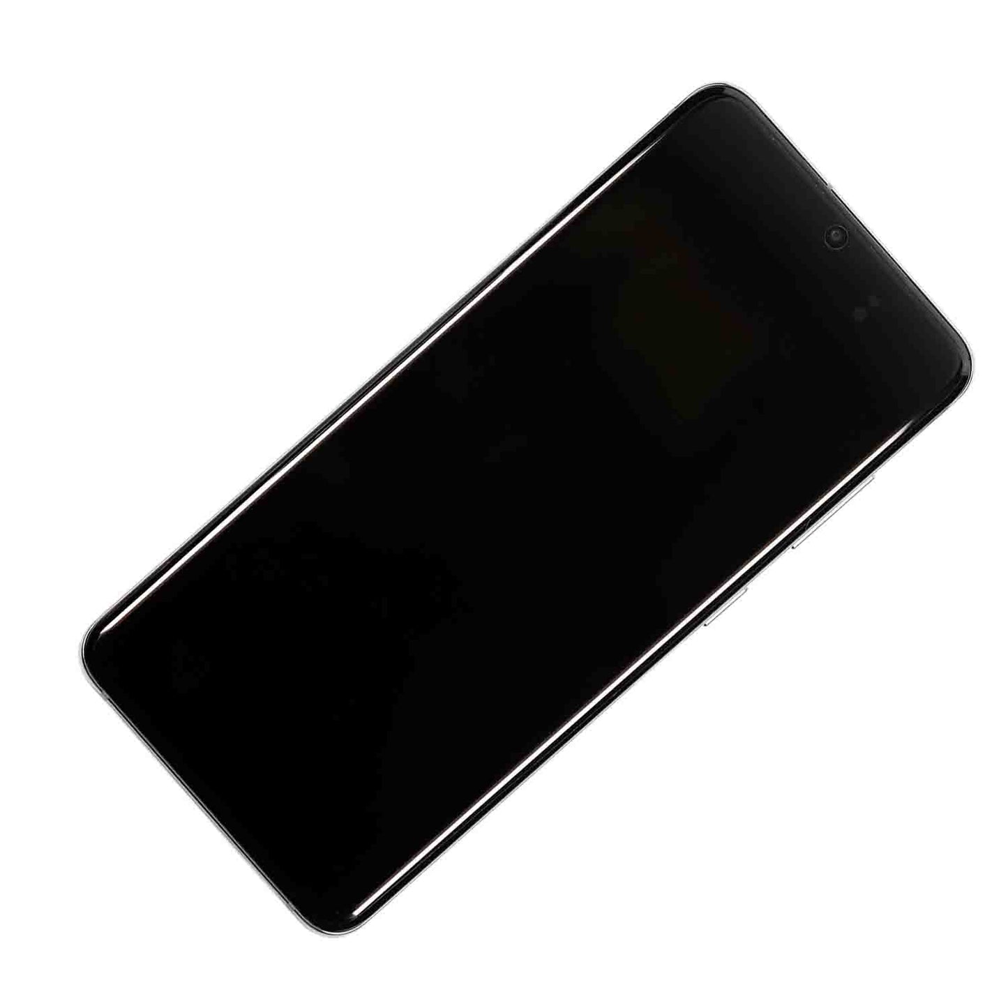 REPLACEMENT FOR SAMSUNG GALAXY S20 LCD SCREEN ASSEMBLY WITH FRAME - SILVER