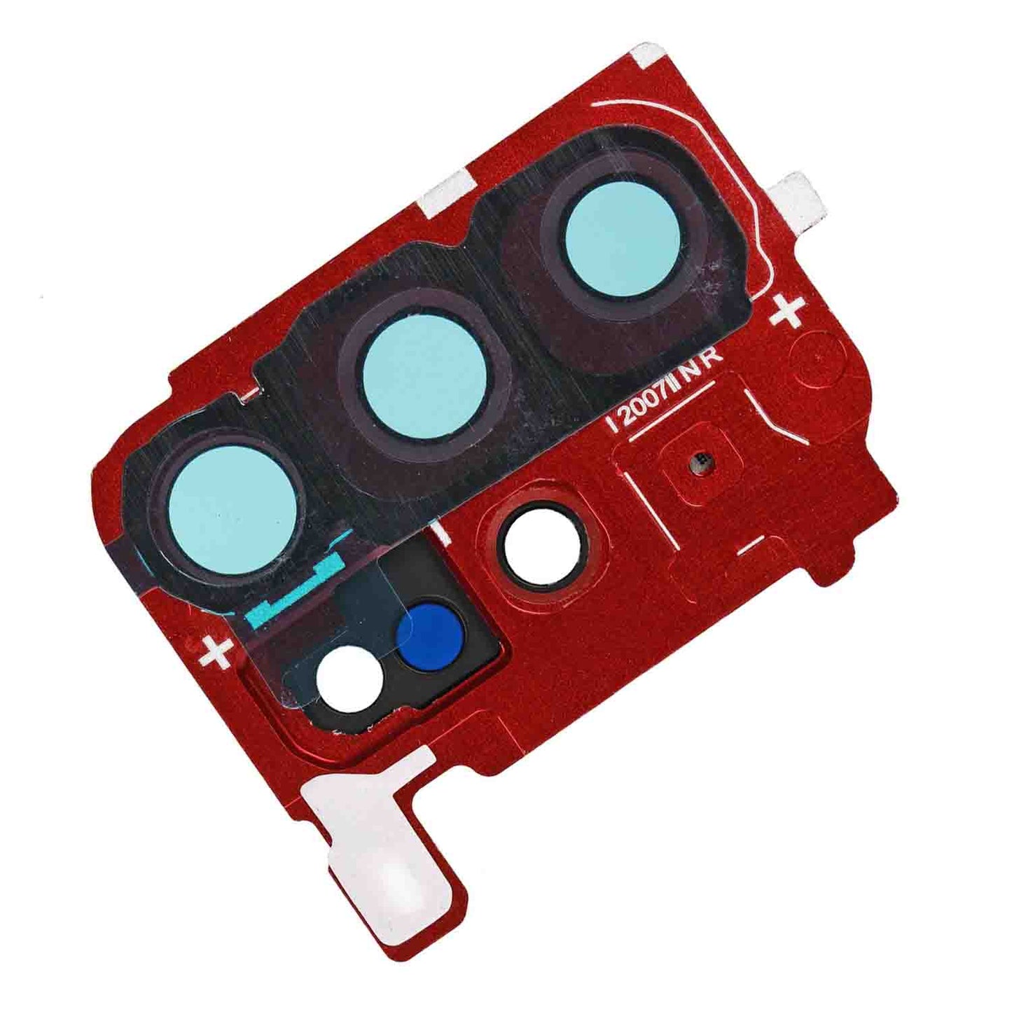 REPLACEMENT FOR SAMSUNG GALAXY S20 PLUS REAR CAMERA HOLDER WITH LENS - CLOUD RED