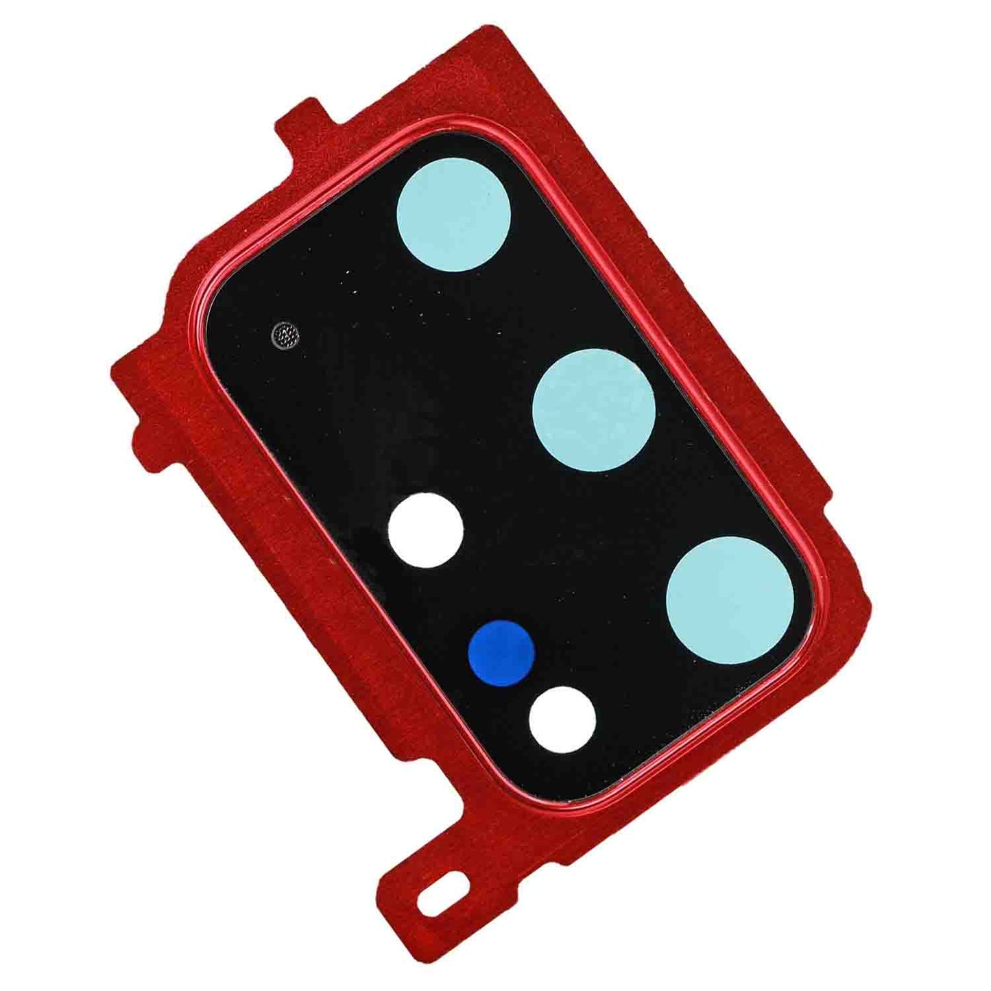 REPLACEMENT FOR SAMSUNG GALAXY S20 PLUS REAR CAMERA HOLDER WITH LENS - CLOUD RED