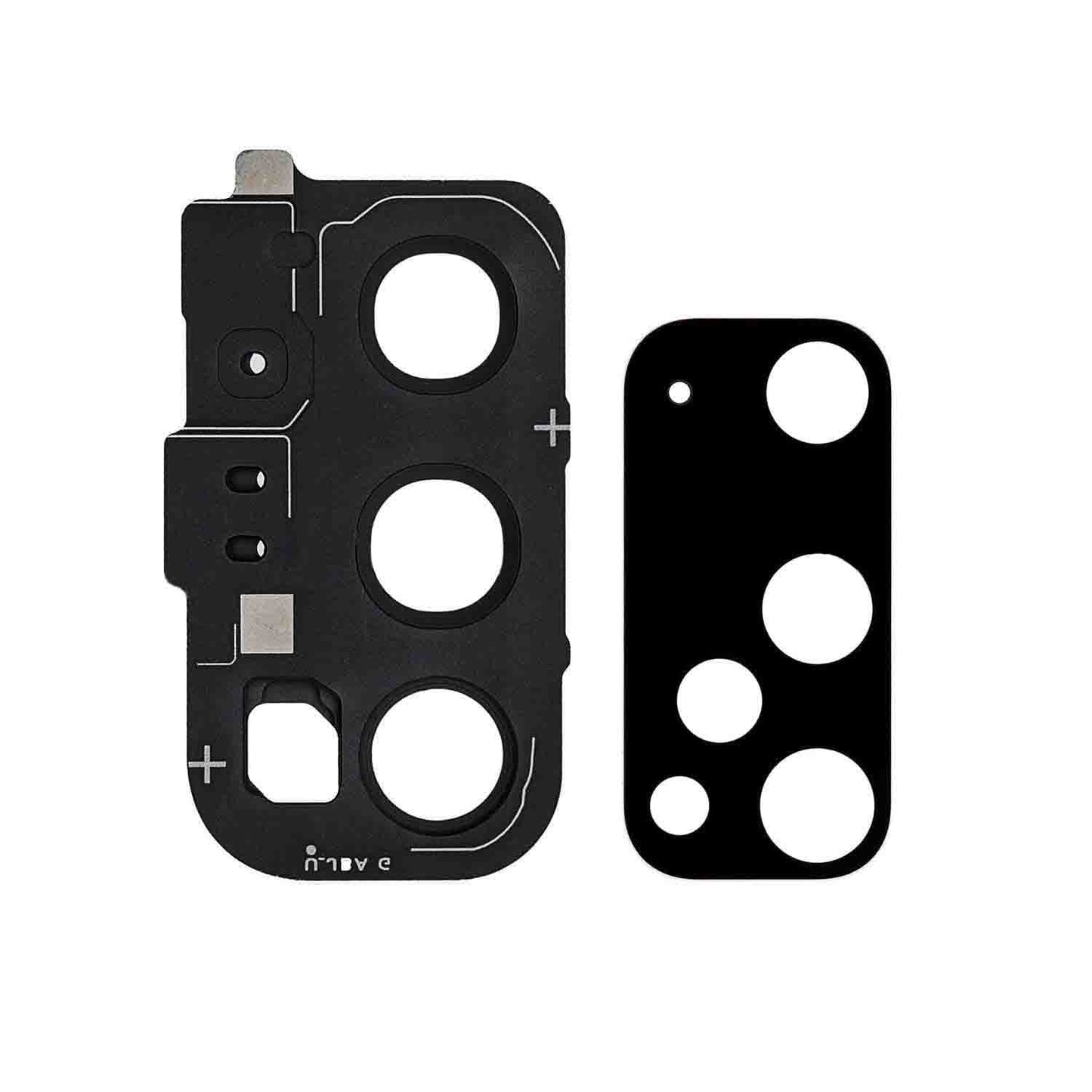 REPLACEMENT FOR SAMSUNG GALAXY S20 REAR CAMERA HOLDER WITH LENS - BLACK
