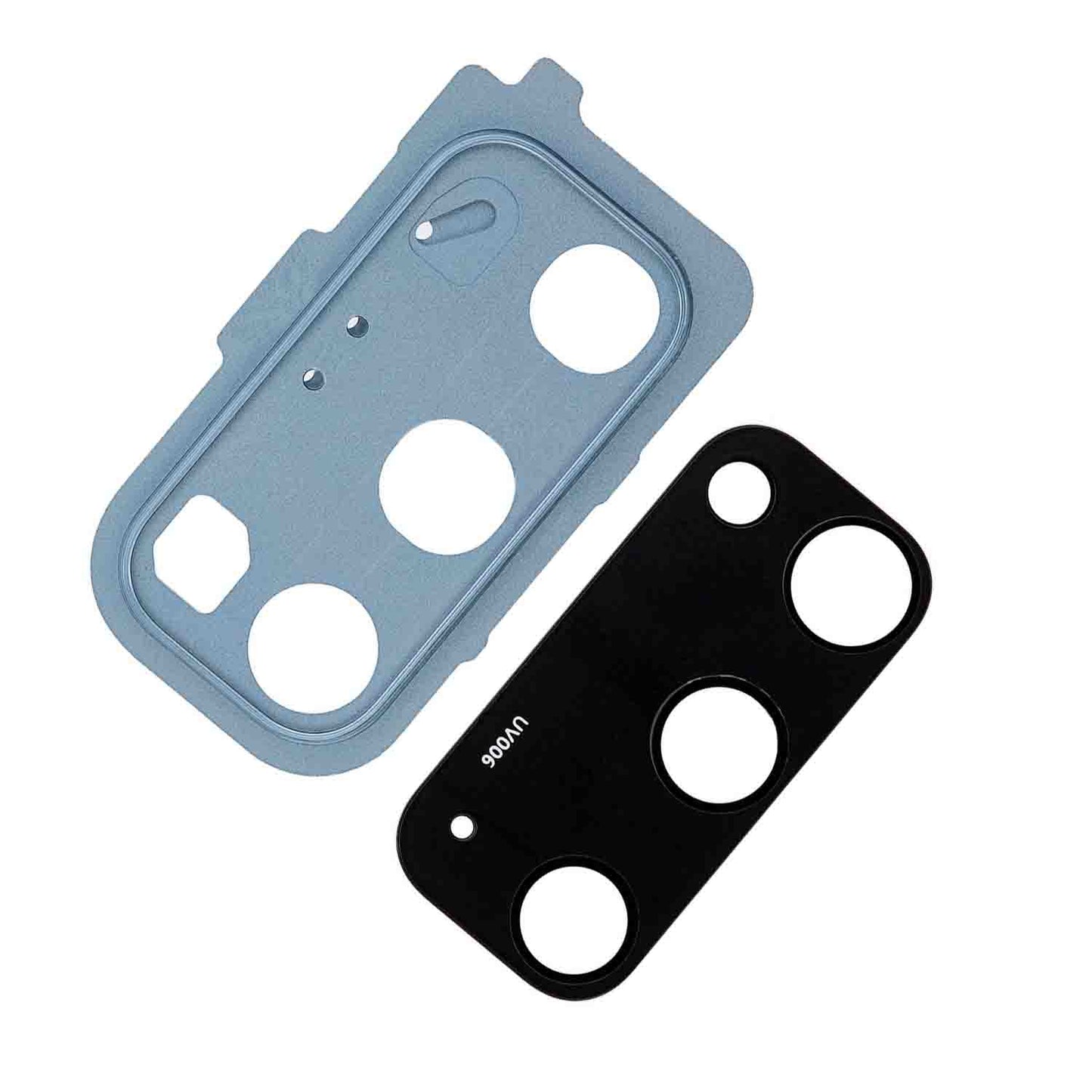 REPLACEMENT FOR SAMSUNG GALAXY S20 REAR CAMERA HOLDER WITH LENS - BLUE