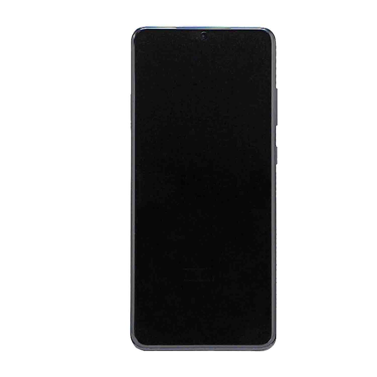 REPLACEMENT FOR SAMSUNG GALAXY S20 ULTRA OLED SCREEN ASSEMBLY WITH FRAME - GRAY