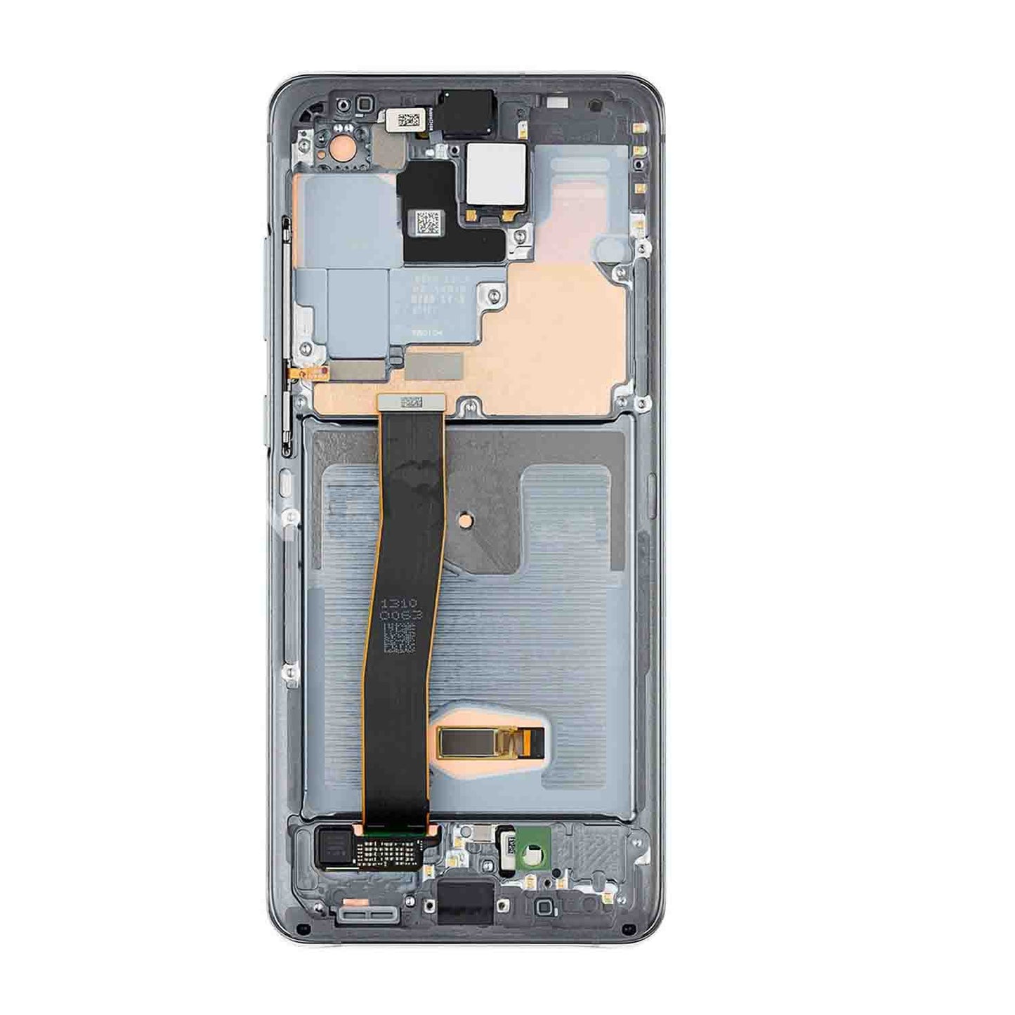 REPLACEMENT FOR SAMSUNG GALAXY S20 ULTRA OLED SCREEN ASSEMBLY WITH FRAME - GRAY