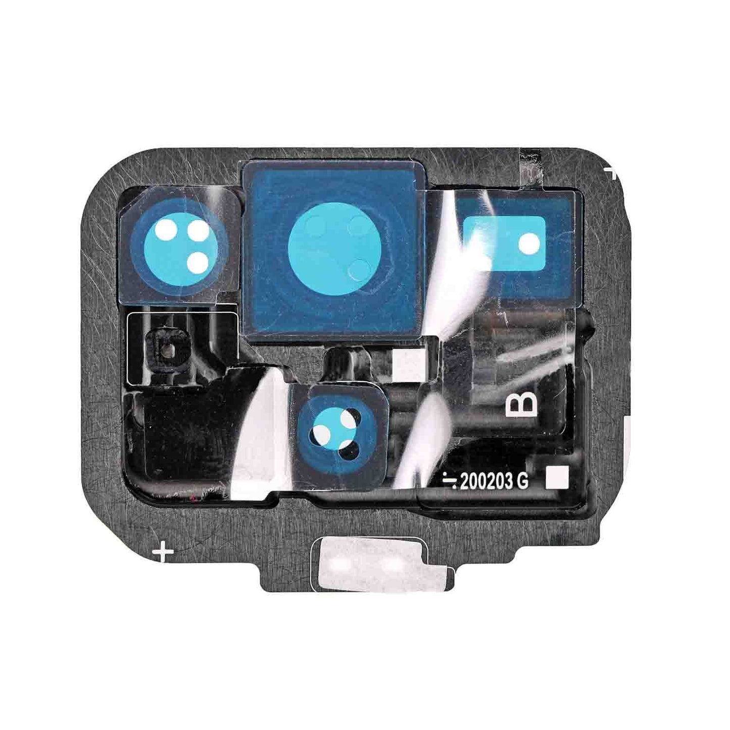 REPLACEMENT FOR SAMSUNG GALAXY S20 ULTRA REAR CAMERA HOLDER WITH LENS - COSMIC GRAY