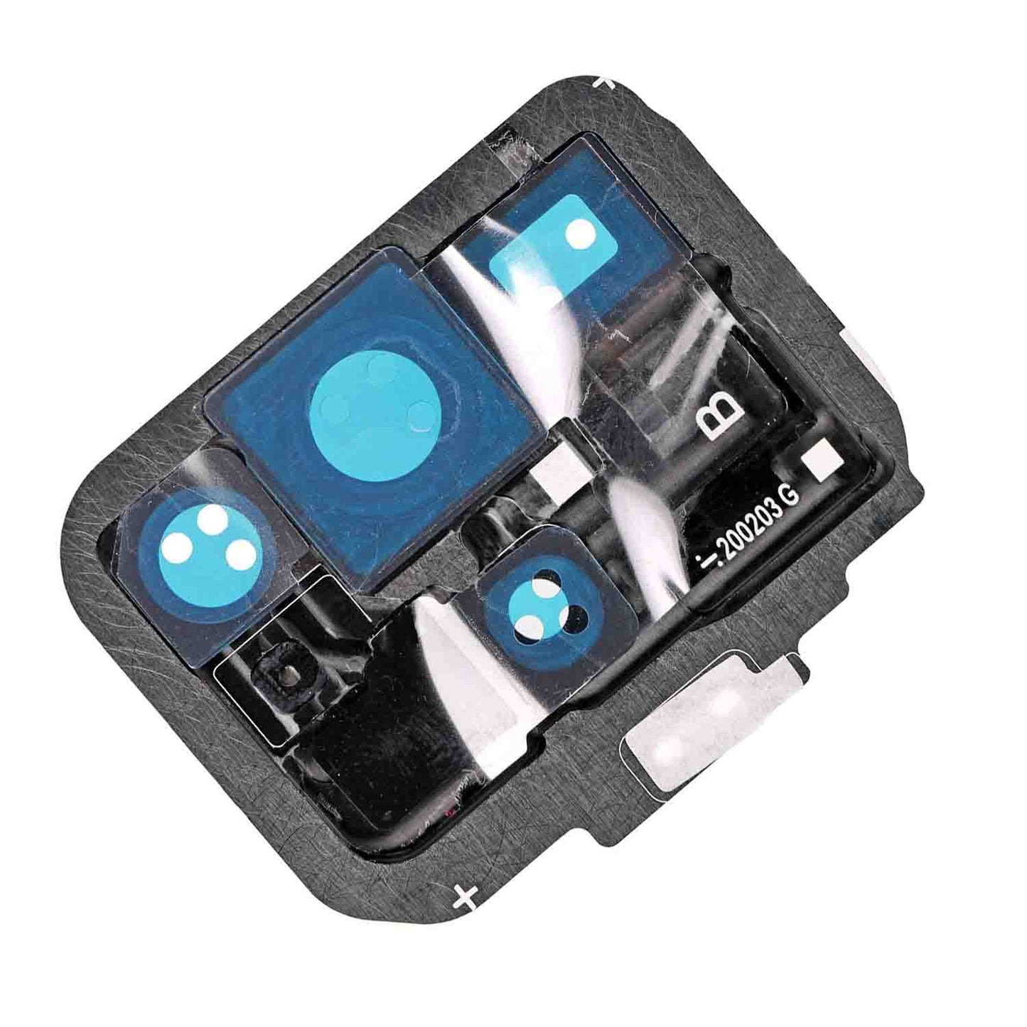REPLACEMENT FOR SAMSUNG GALAXY S20 ULTRA REAR CAMERA HOLDER WITH LENS - COSMIC GRAY