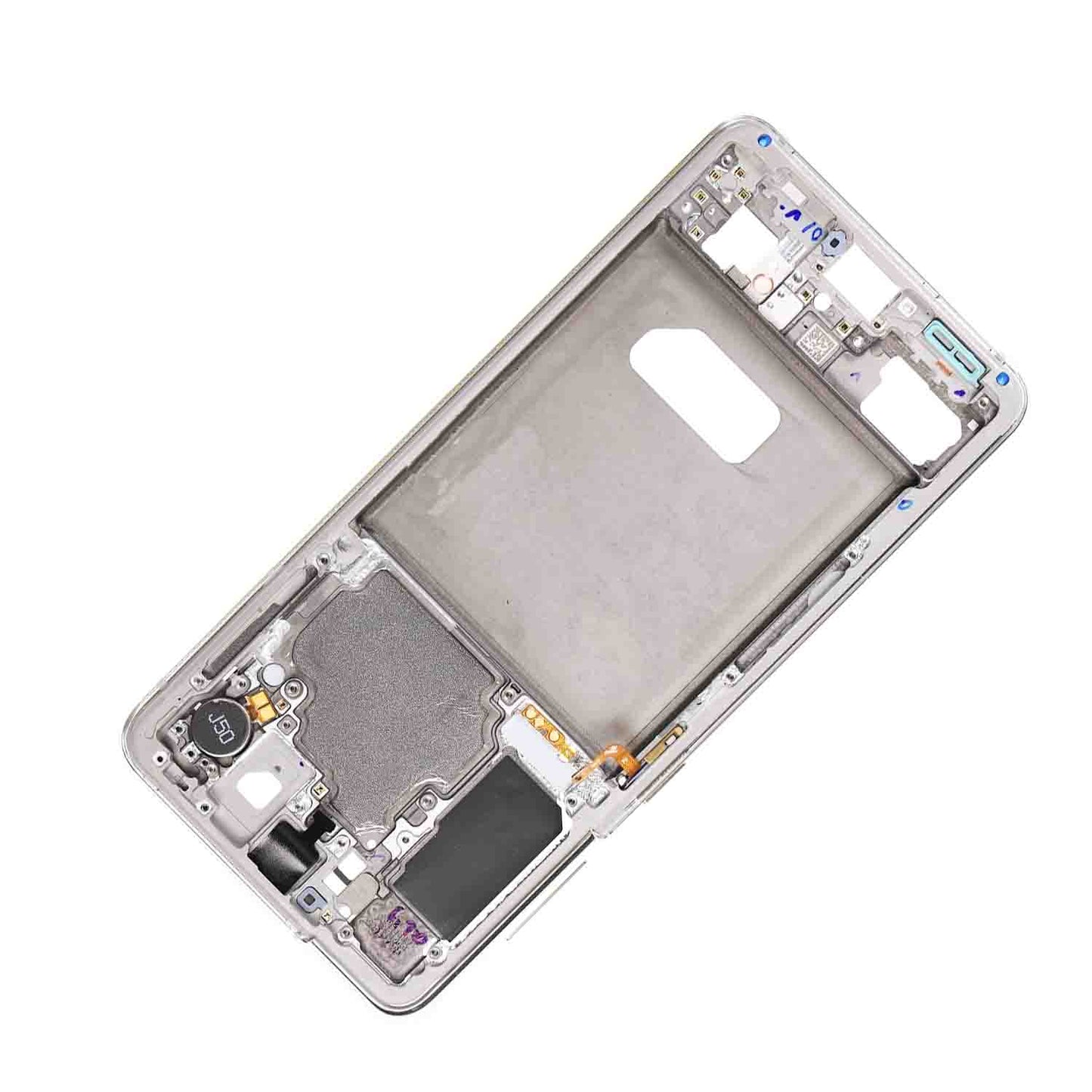 REPLACEMENT FOR SAMSUNG GALAXY S21 REAR HOUSING FRAME - WHITE