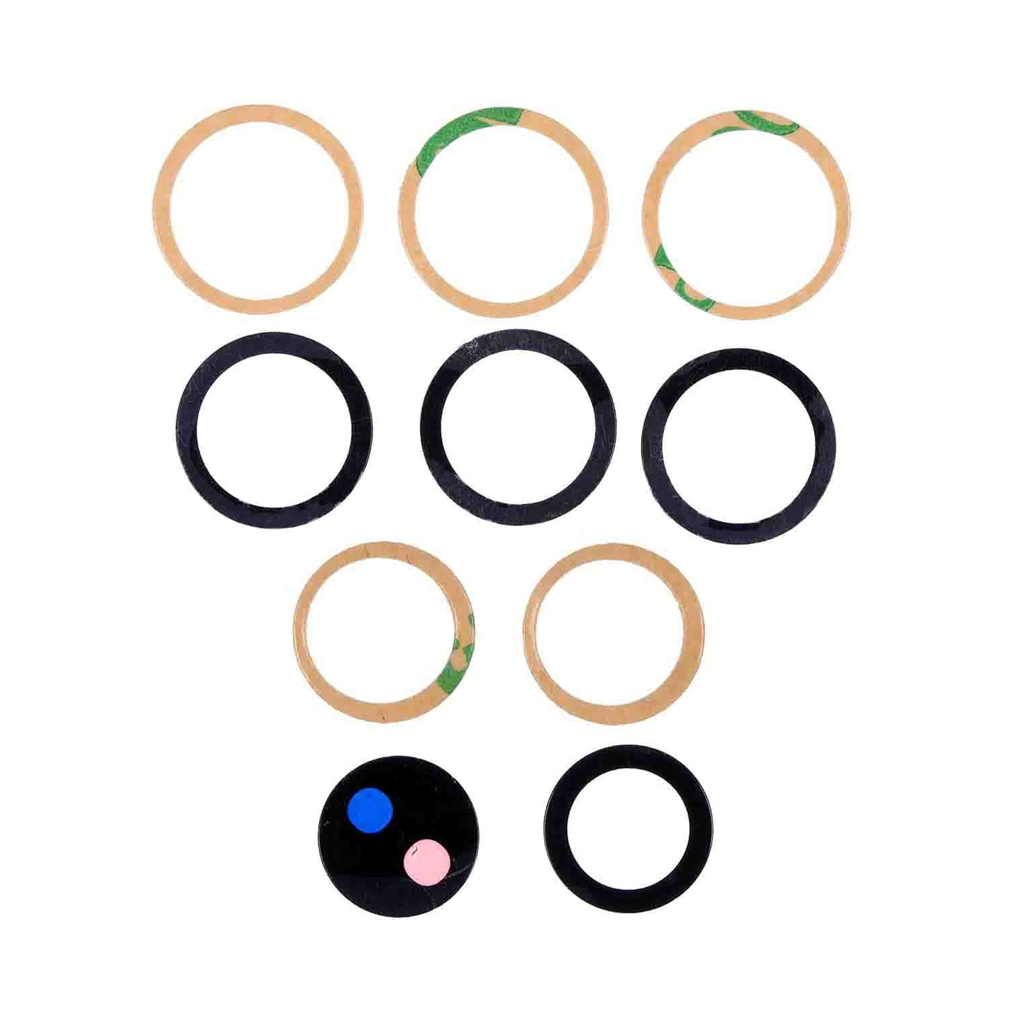 REPLACEMENT FOR SAMSUNG GALAXY S21 ULTRA REAR CAMERA HOLDER WITH LENS - BLACK