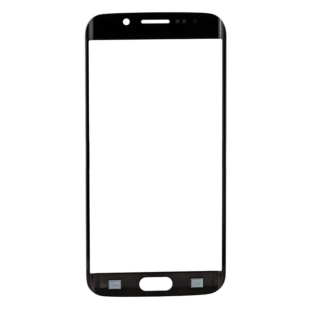 REPLACEMENT FOR SAMSUNG GALAXY S6 EDGE FRONT GLASS LENS - PEBBLE BLUE