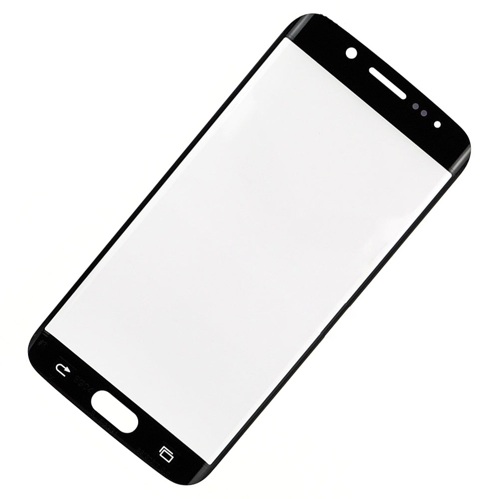 REPLACEMENT FOR SAMSUNG GALAXY S6 EDGE FRONT GLASS LENS - WHITE