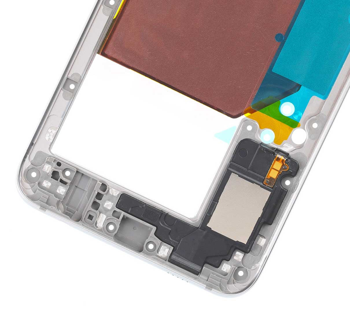 REPLACEMENT FOR SAMSUNG GALAXY S6 EDGE PLUS SM-G928F REAR HOUSING ASSEMBLY - SILVER