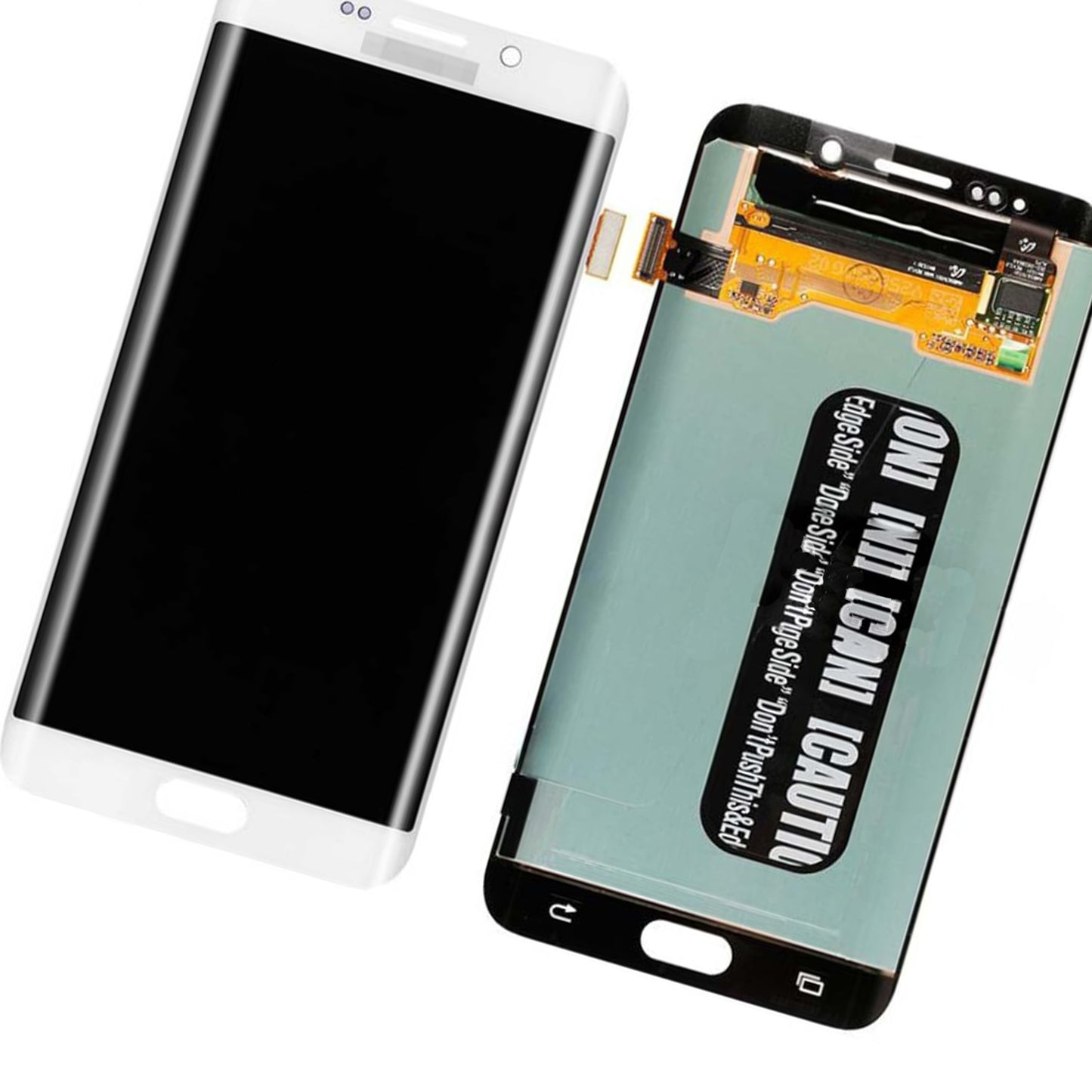 REPLACEMENT FOR SAMSUNG GALAXY S6 EDGE PLUS SM-G928 SERIES LCD SCREEN WITH DIGITIZER ASSEMBLY - WHITE