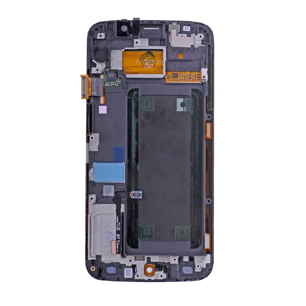 REPLACEMENT FOR SAMSUNG GALAXY S6 EDGE SM-G925A LCD SCREEN AND DIGITIZER ASSEMBLY WITH FRAME - ROSE