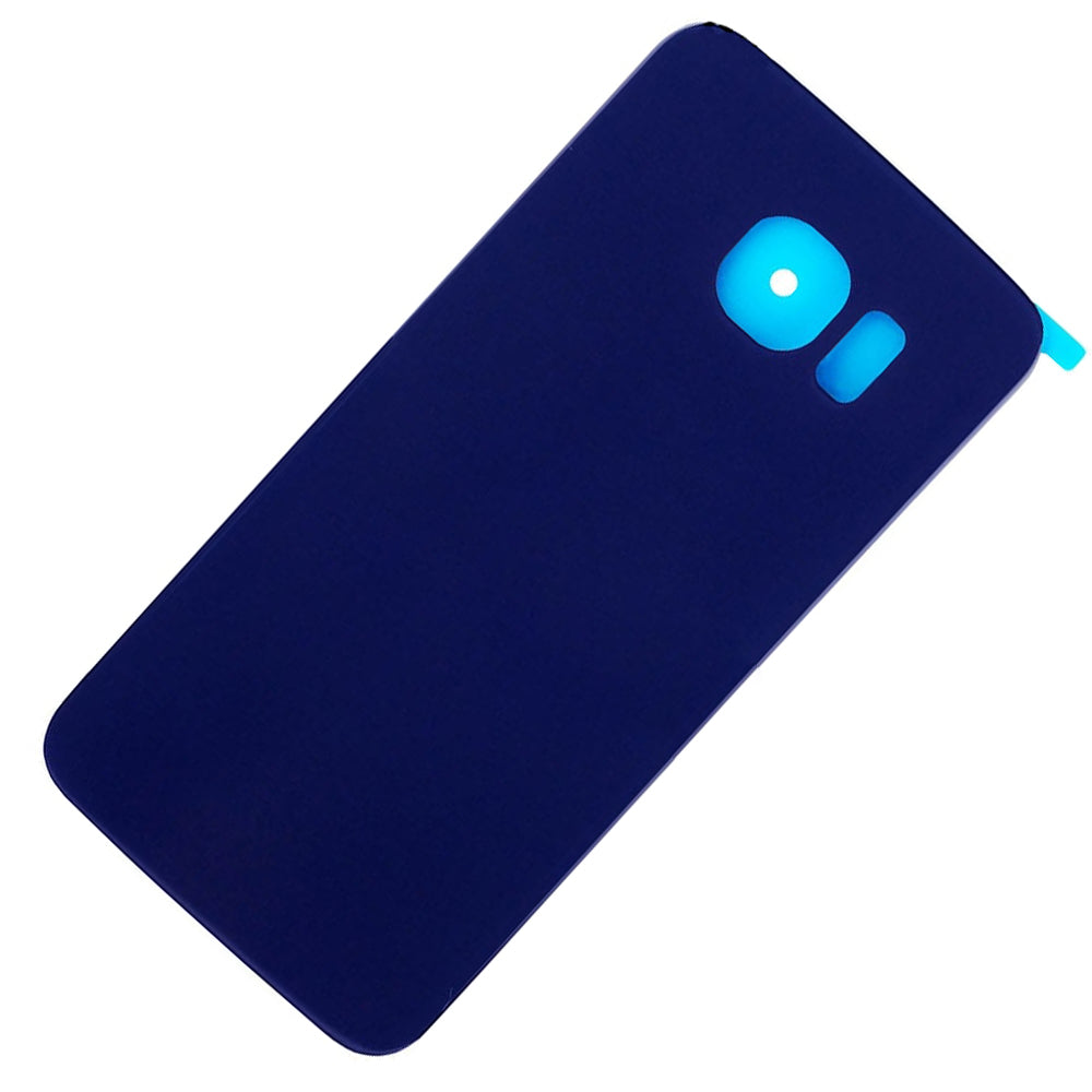 REPLACEMENT FOR SAMSUNG GALAXY S6 EDGE SM-G925 BATTERY DOOR WITH ADHESIVE PEBBLE BLUE