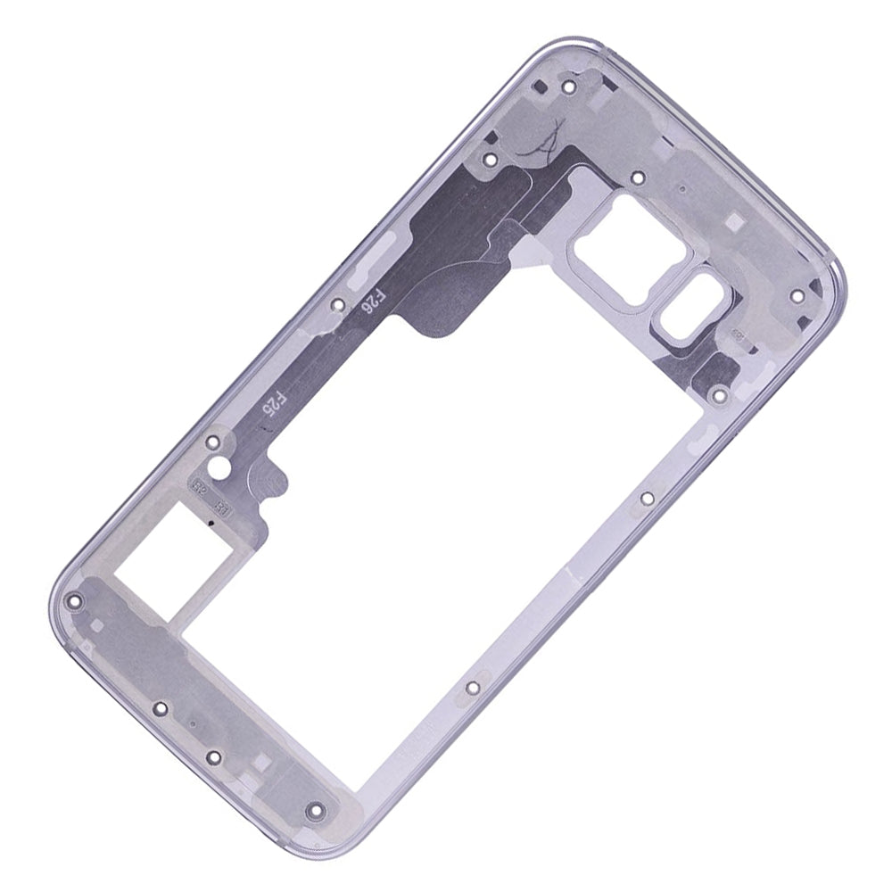 REPLACEMENT FOR SAMSUNG GALAXY S6 EDGE SM-G925 REAR HOUSING FRAME - GRAY