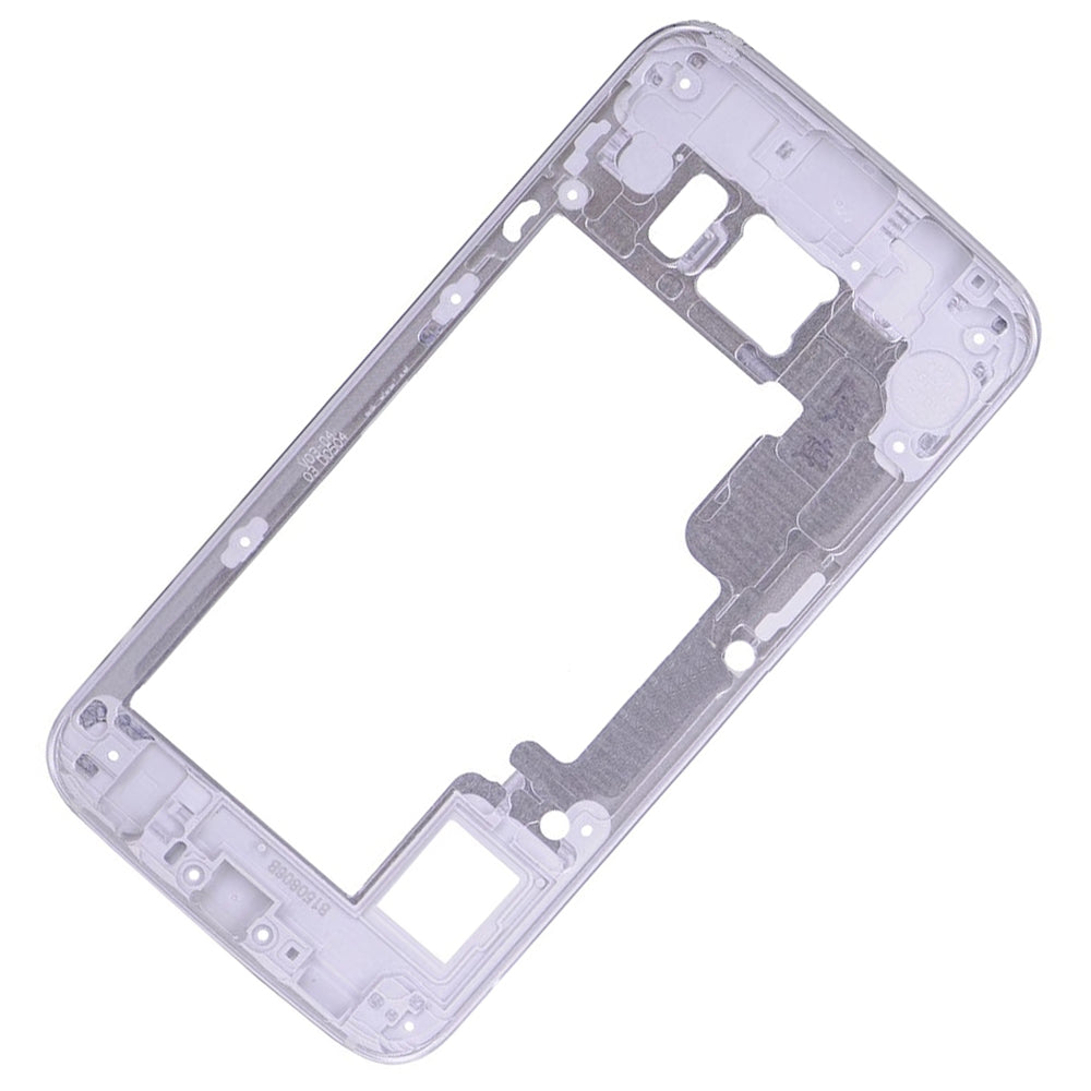 REPLACEMENT FOR SAMSUNG GALAXY S6 EDGE SM-G925 REAR HOUSING FRAME - SILVER