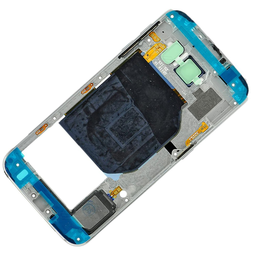 REPLACEMENT FOR SAMSUNG GALAXY S6 G920 REAR HOUSING ASSEMBLY - SILVER