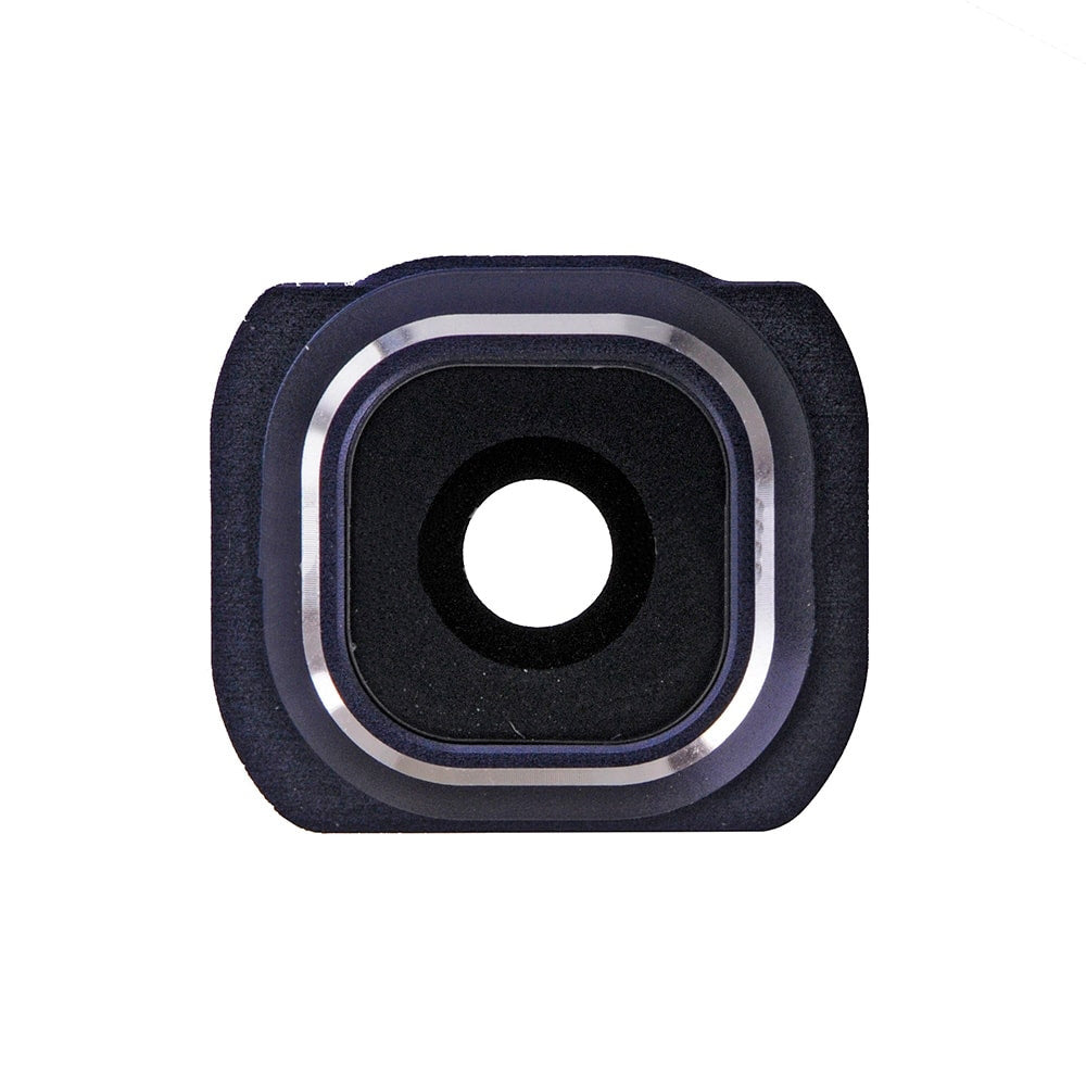 REPLACEMENT FOR SAMSUNG GALAXY S6 SERIES CAMERA LENS AND BEZEL - SAPPHIRE