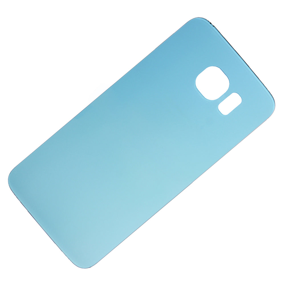 REPLACEMENT FOR SAMSUNG GALAXY S6 SM-G920 BACK COVER WITH ADHESIVE - AQUA BLUE