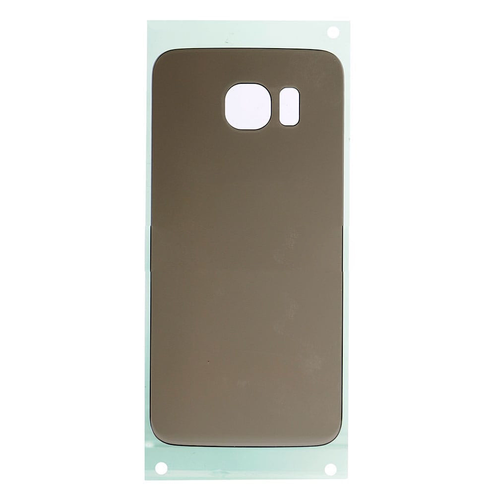 REPLACEMENT FOR SAMSUNG GALAXY S6 SM-G920 BACK COVER WITH ADHESIVE - GOLD
