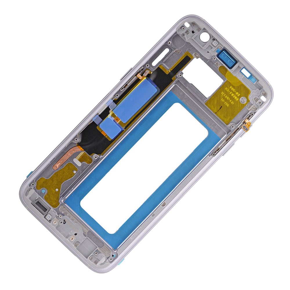 REPLACEMENT FOR SAMSUNG GALAXY S7 EDGE SM-G935 REAR HOUSING ASSEMBLY - GRAY