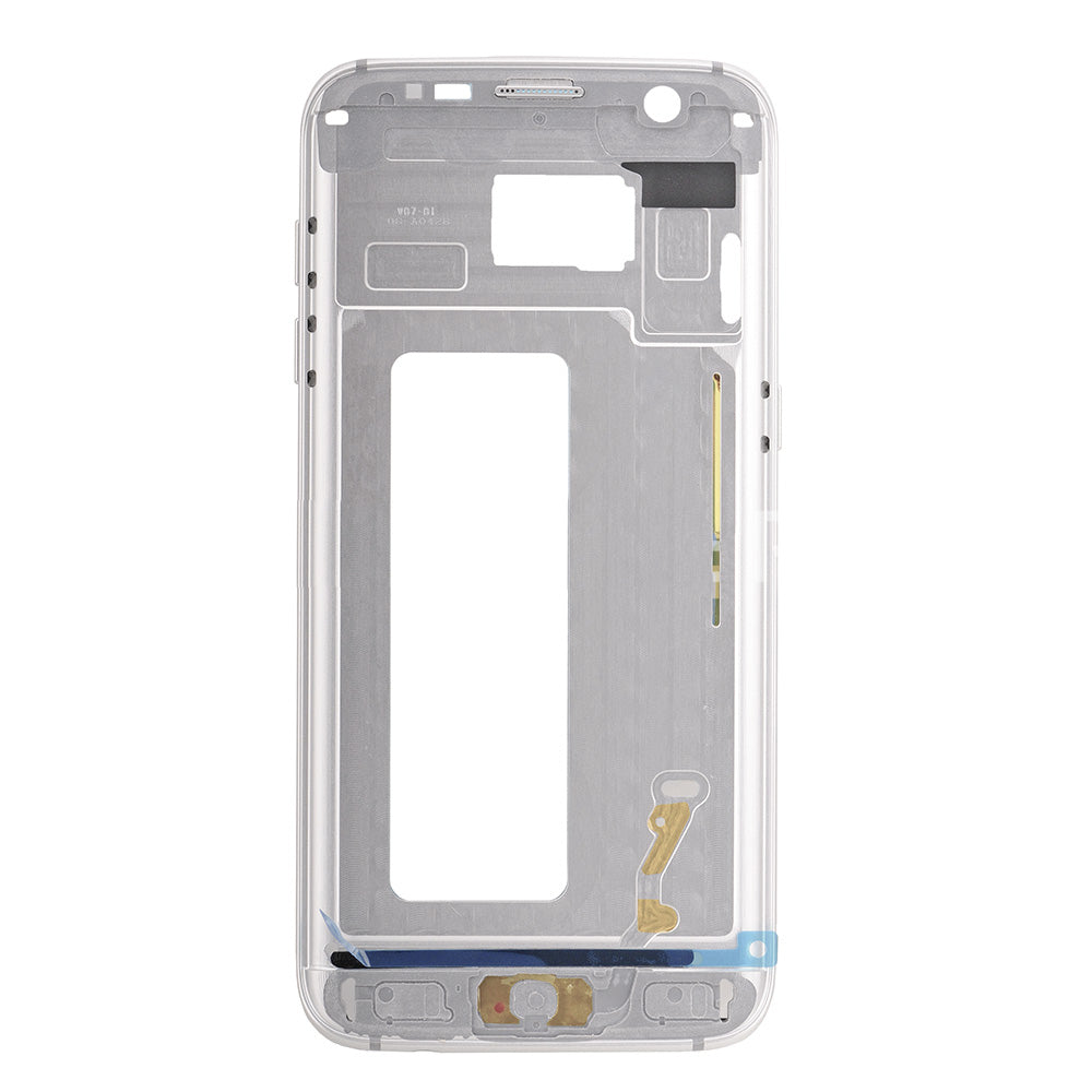 REPLACEMENT FOR SAMSUNG GALAXY S7 EDGE SM-G935 REAR HOUSING ASSEMBLY - SILVER