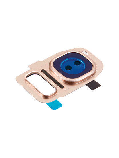 REPLACEMENT FOR SAMSUNG GALAXY S7/S7 EDGE REAR CAMERA HOLDER WITH LENS - GOLD