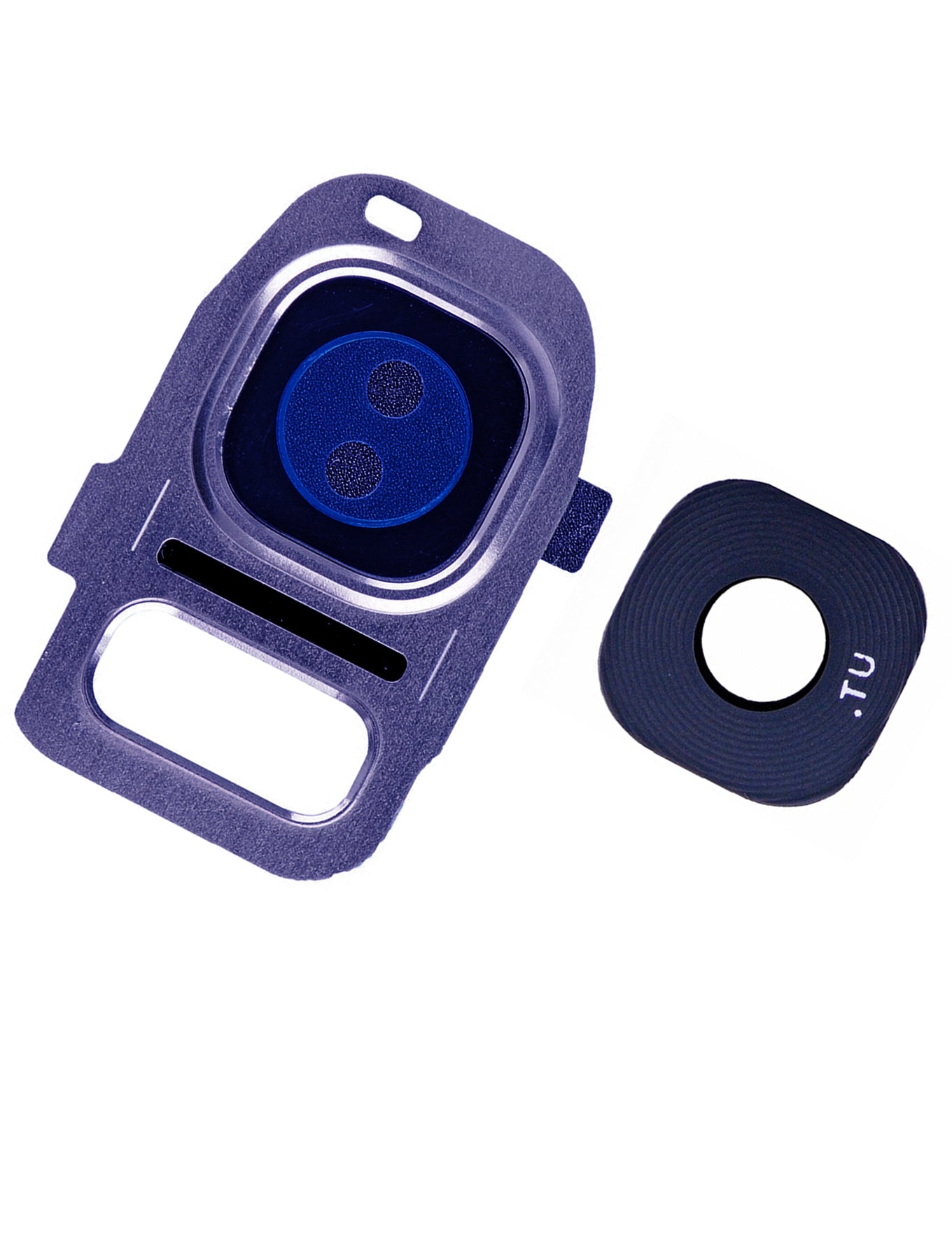 REPLACEMENT FOR SAMSUNG GALAXY S7/S7 EDGE REAR CAMERA HOLDER WITH LENS - SAPPHIRE