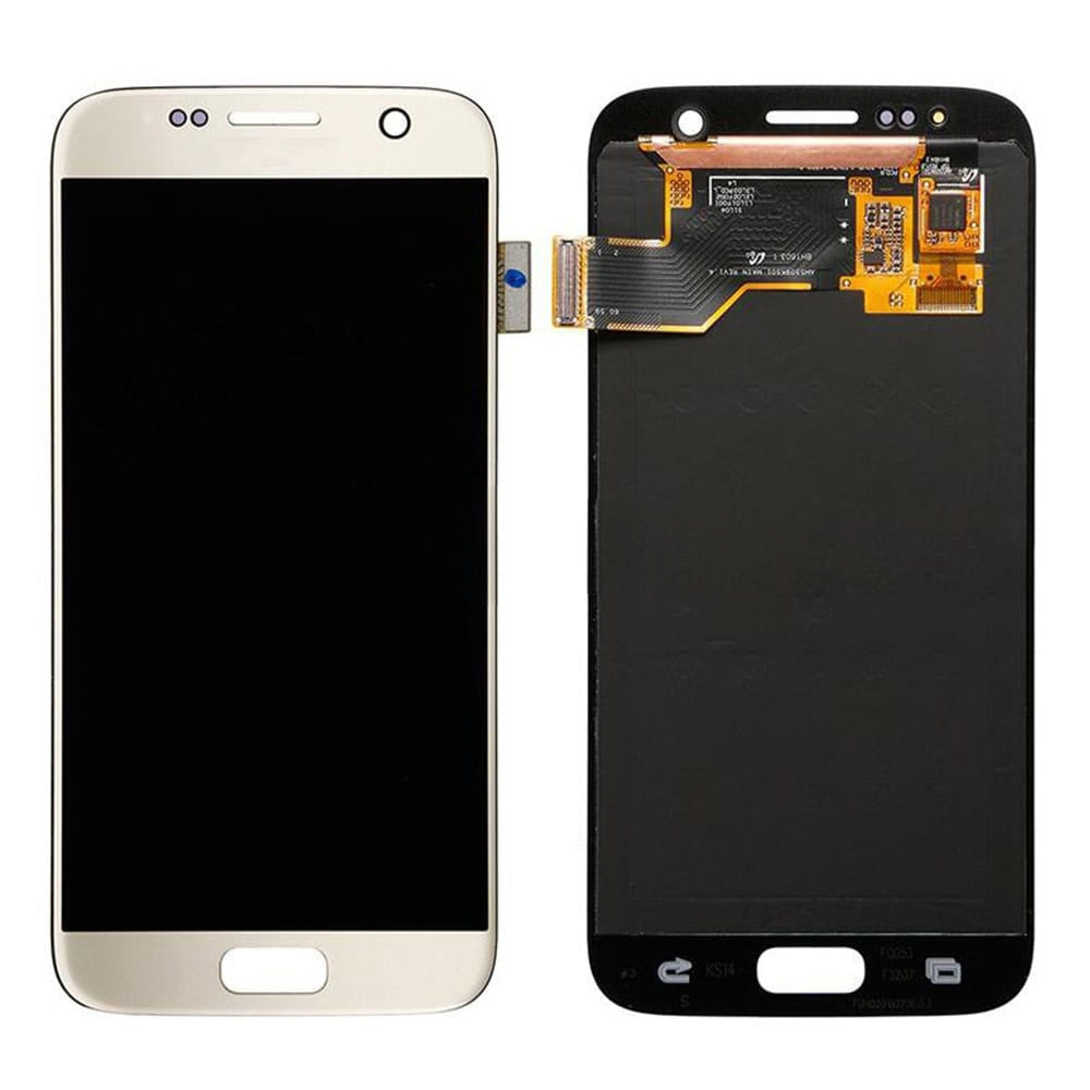 REPLACEMENT FOR SAMSUNG GALAXY S7 SM-G930 LCD SCREEN AND DIGITIZER ASSEMBLY REPLACEMENT - GOLD