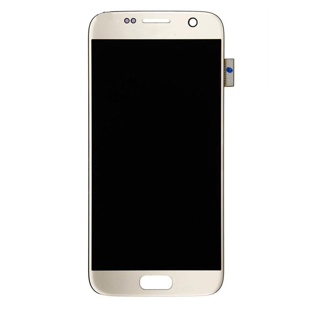 REPLACEMENT FOR SAMSUNG GALAXY S7 SM-G930 LCD SCREEN AND DIGITIZER ASSEMBLY REPLACEMENT - GOLD