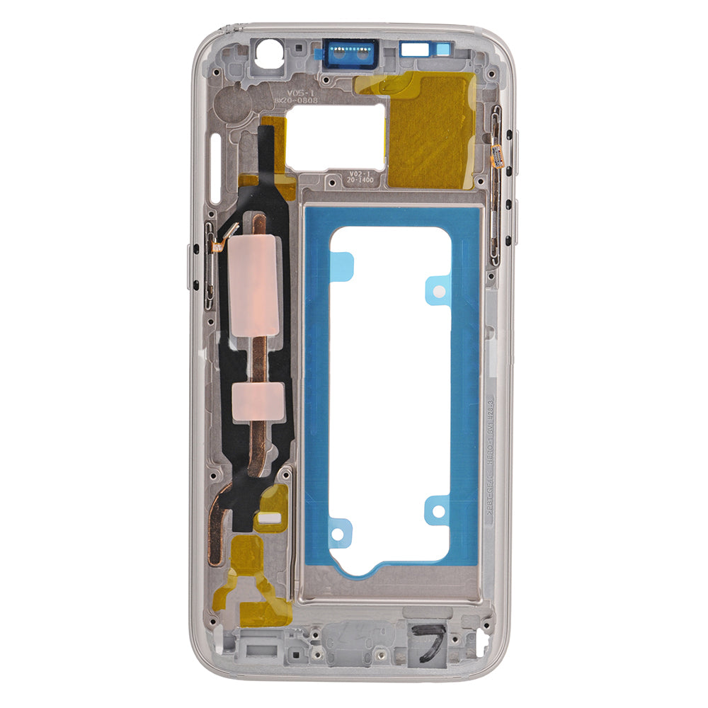 REPLACEMENT FOR SAMSUNG GALAXY S7 SM-G930 REAR HOUSING FRAME - GOLD