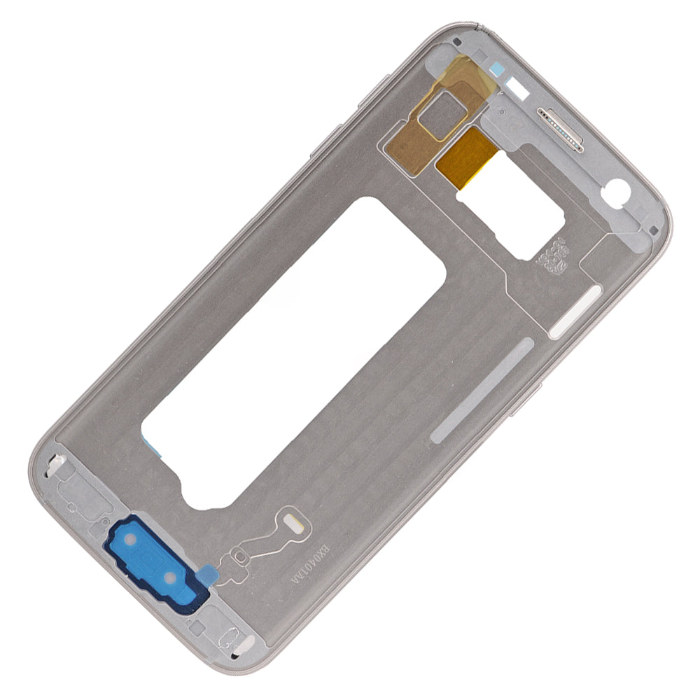 REPLACEMENT FOR SAMSUNG GALAXY S7 SM-G930 REAR HOUSING FRAME - SILVER
